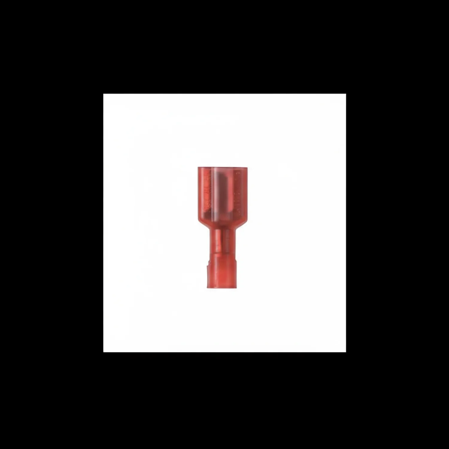 Pan-Term® DNF18-250FIB-M Disconnect, Red, 18-22 AWG, 0.250 x 0.032" Tab, PK1000 - Image 5