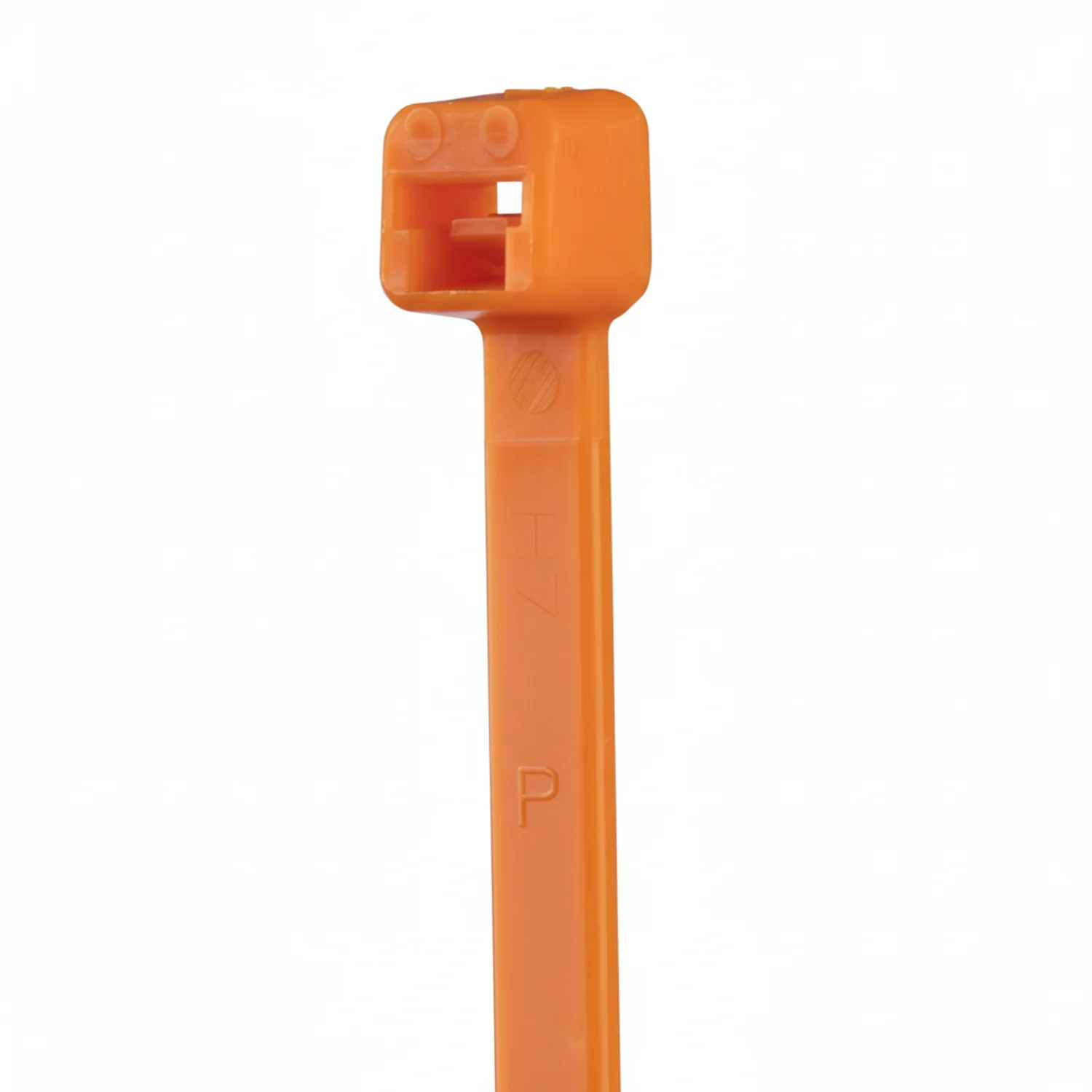 Pan-Ty® PLT2S-M3 Cable Tie, Orange, PA6.6, 7.4"L, 50lb, PK1000 - Image 3