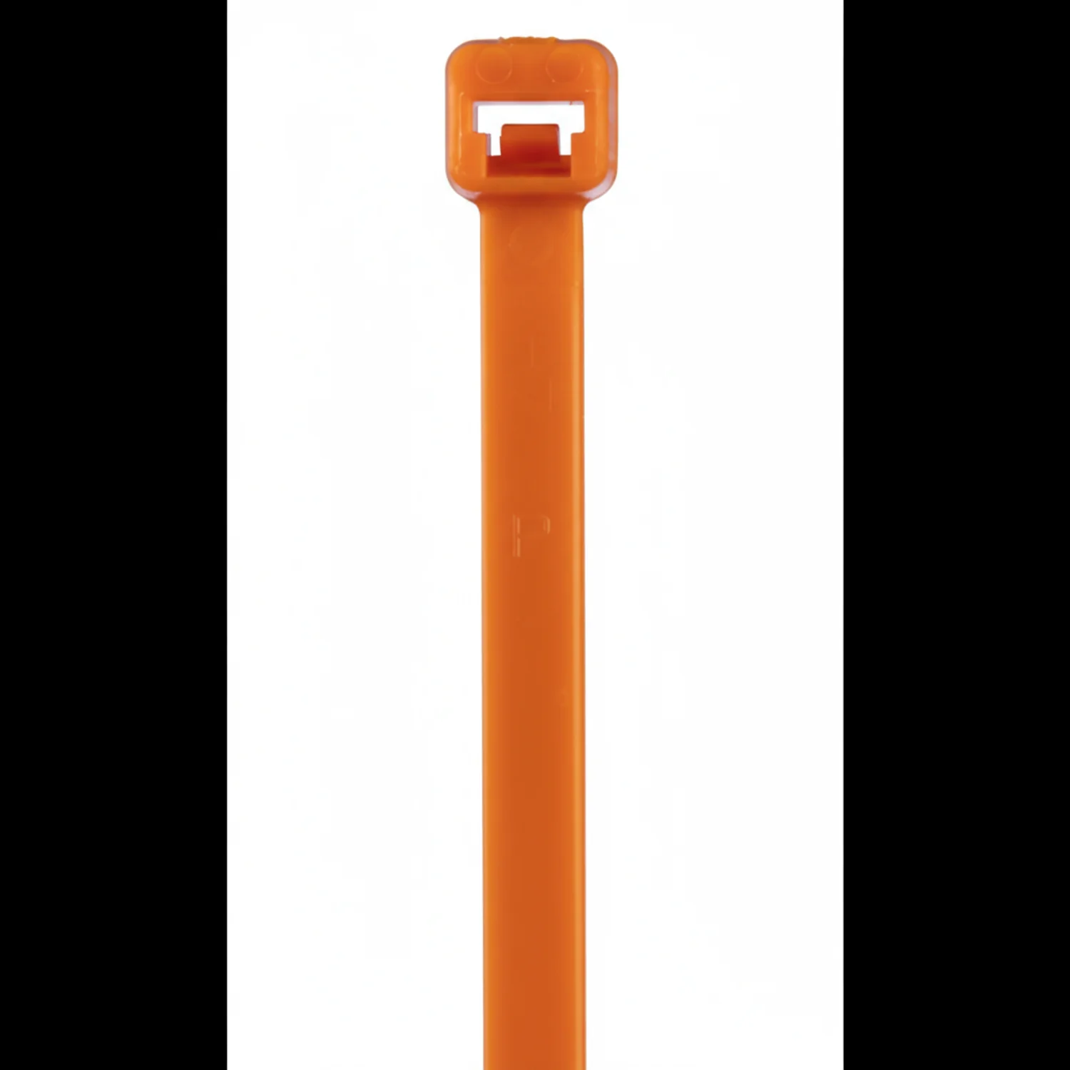 Pan-Ty® PLT2S-M3 Cable Tie, Orange, PA6.6, 7.4"L, 50lb, PK1000 - Image 4