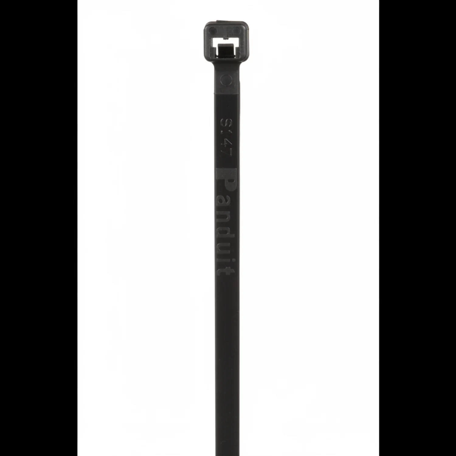 Pan-Ty® PLT4S-M120 Cable Tie, Black, UV Nylon 12, 14.5"L, 40lb, PK1000 - Image 2