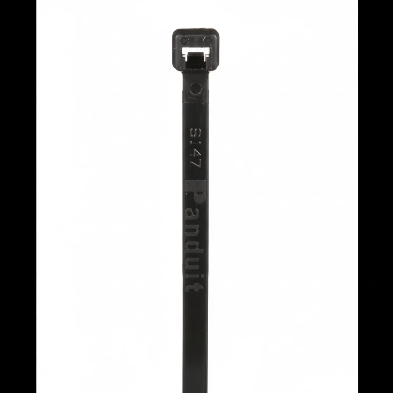 Pan-Ty® PLT4S-M120 Cable Tie, Black, UV Nylon 12, 14.5"L, 40lb, PK1000 - Image 4