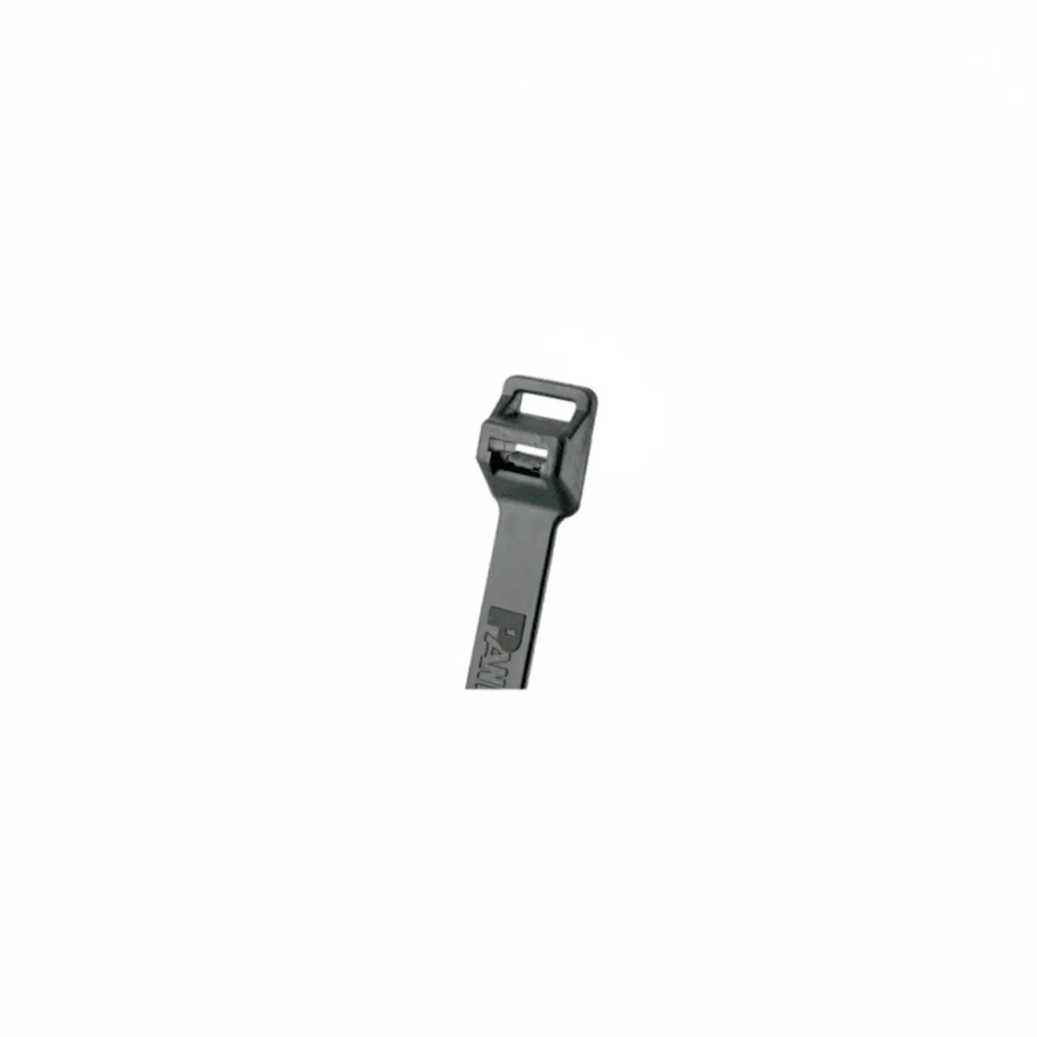 Pan-Ty® PLT8EH-C0 Cable Tie, Black, UV PA6.6, 30.6"L, 175lb, PK100