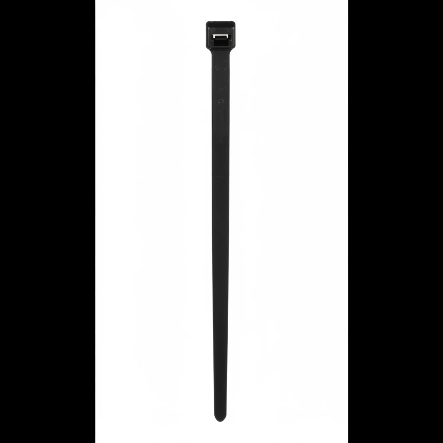 Pan-Ty® PLT8LH-C120 Cable Tie, Black, UV Nylon 12, 27.6"L, 90lb, PK100 - Image 4
