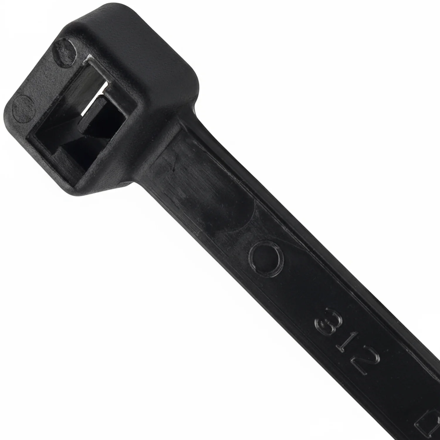 Panduit 11.4" 50lb Black Weather Resistant Pan-Ty® Polypropylene Cable Ties / Zip Ties 250/bag Part #PLT3H-TL100 - Image 2