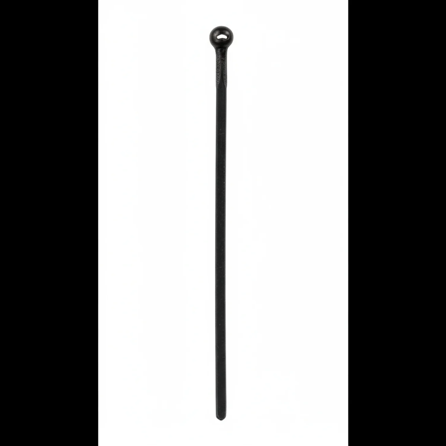 Panduit 12” 50lb. Black Heat Stabilized Dome-Top Barb Ty Cable Ties / Zip Ties 1000/bag Part # BT3S-M30 - Image 3