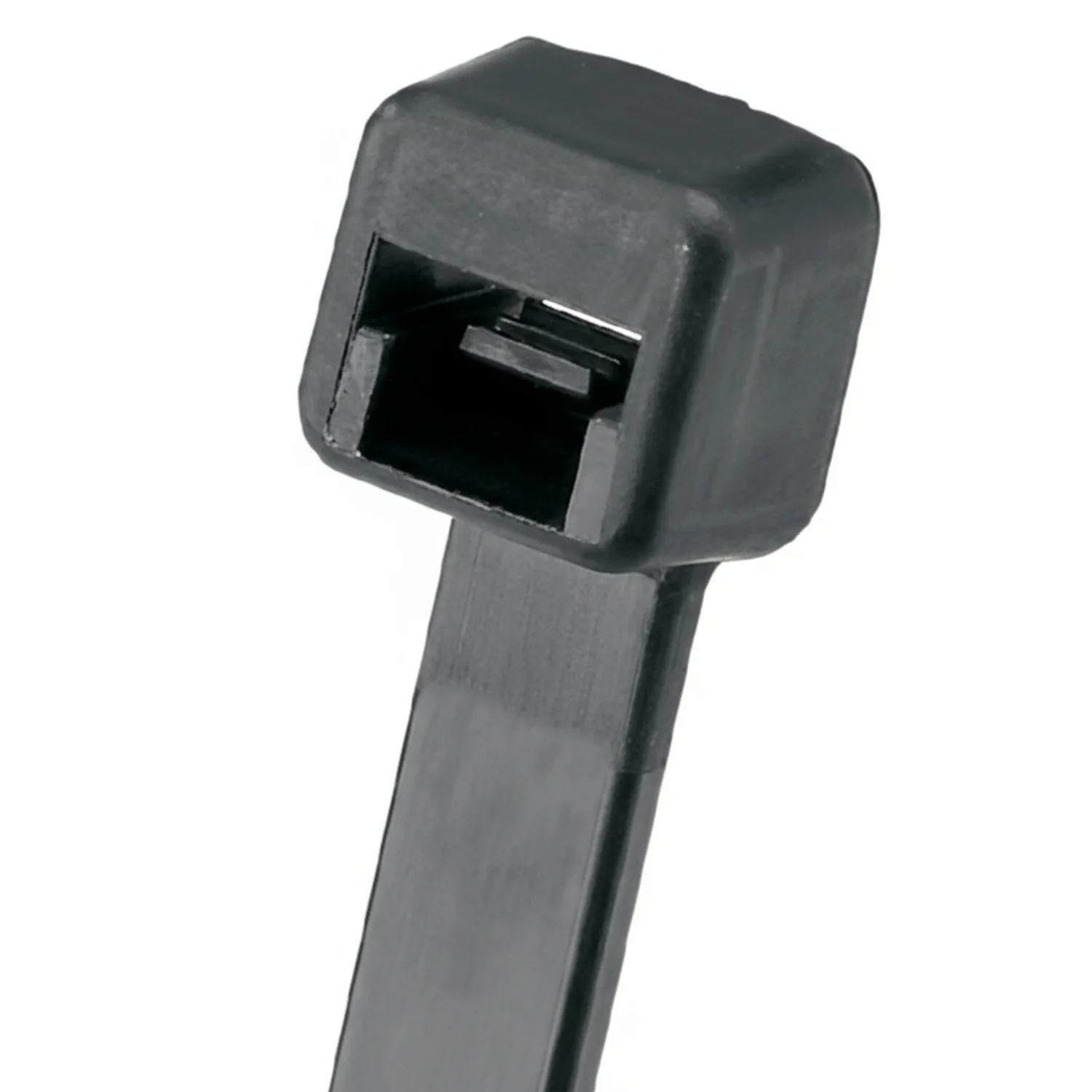 Panduit 12" 50lb Black UV Weather Resistant Pan-Ty® Locking Cable Ties / Zip Ties 100/bag Part #PLT3S-C0