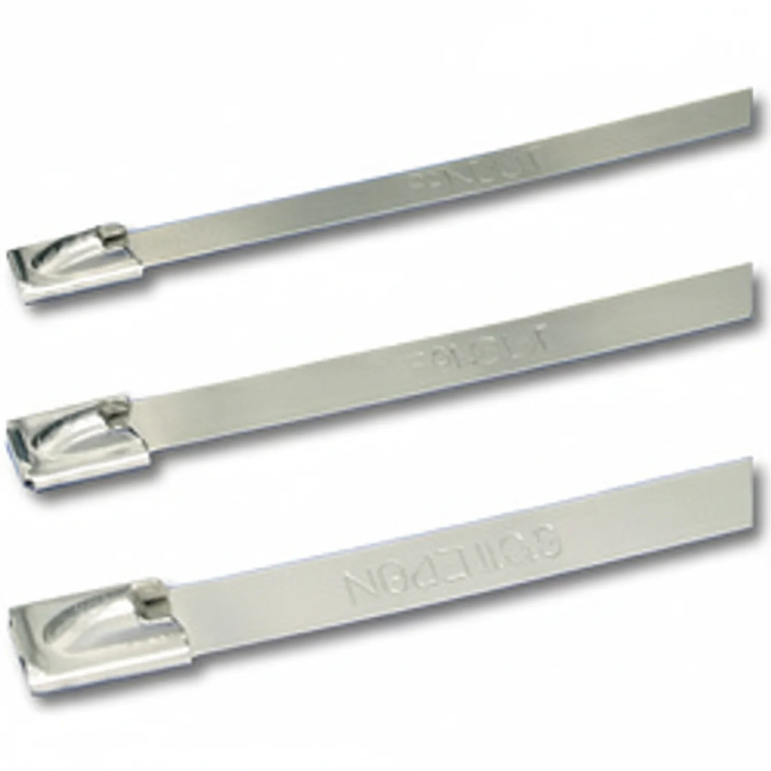 Panduit  14" 200lb  Pan-Steel 316 Stainless Steel Cable Ties / Zip Ties 100/bag Part #MLT4S-CP316 - Image 2