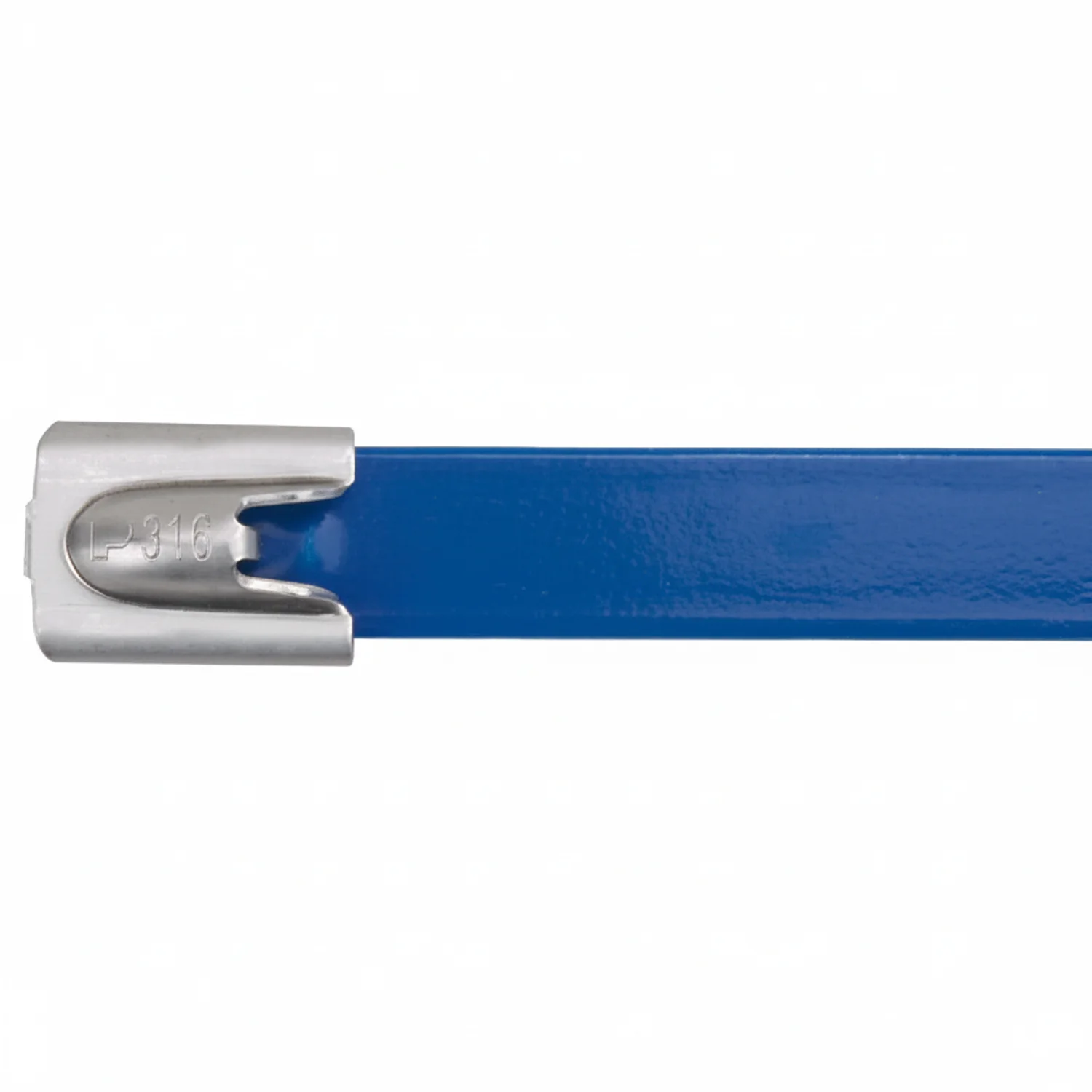 Panduit 14" 250lb Fully Coated Green Polyester 316 Pan-Steel Stainless Steel Cable Ties / Zip Ties 50/bag Part #MLTFC4H-LP316GR - Image 4
