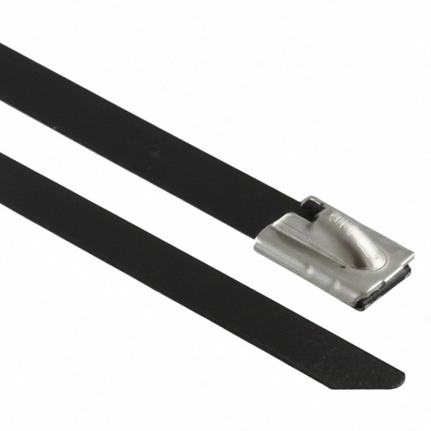 Panduit 14" 250lb Fully Coated Red Polyester 316 Pan-Steel Stainless Steel Cable Ties / Zip Ties 50/bag Part #MLTFC4H-LP316RD - Image 3