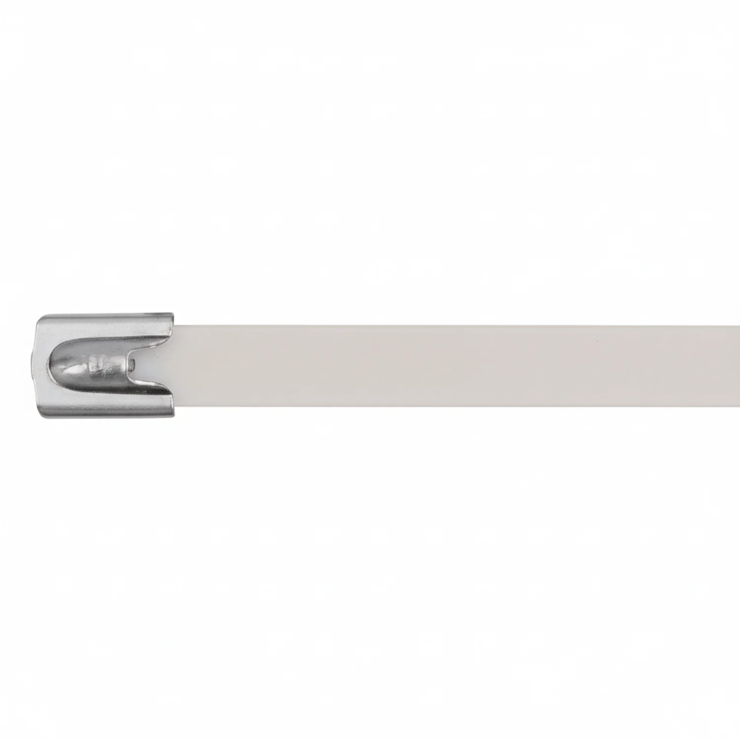 Panduit 14" 250lb Fully Coated White Polyester 316 Pan-Steel Stainless Steel Cable Ties / Zip Ties 50/bag Part #MLTFC4H-LP316WH