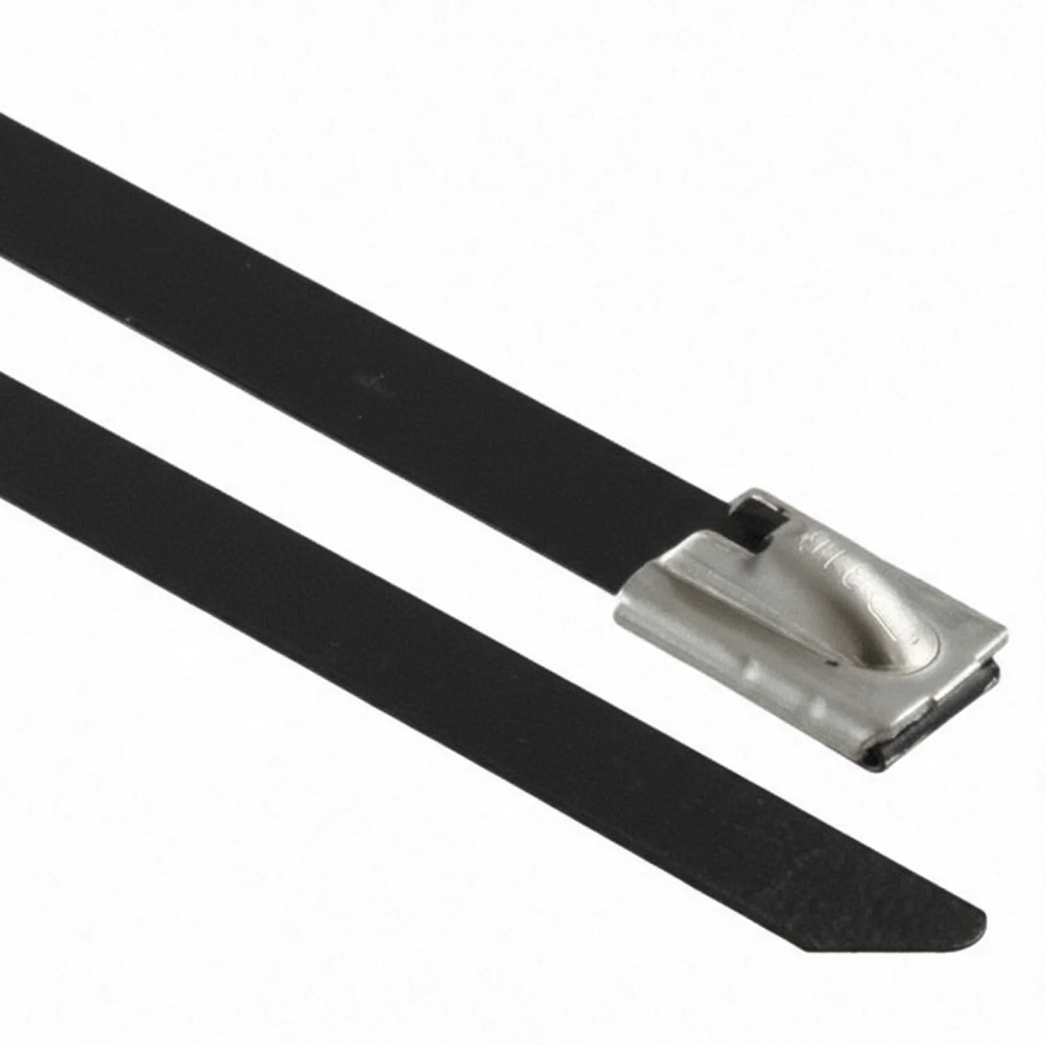 Panduit 14" 250lb Fully Coated White Polyester 316 Pan-Steel Stainless Steel Cable Ties / Zip Ties 50/bag Part #MLTFC4H-LP316WH - Image 3