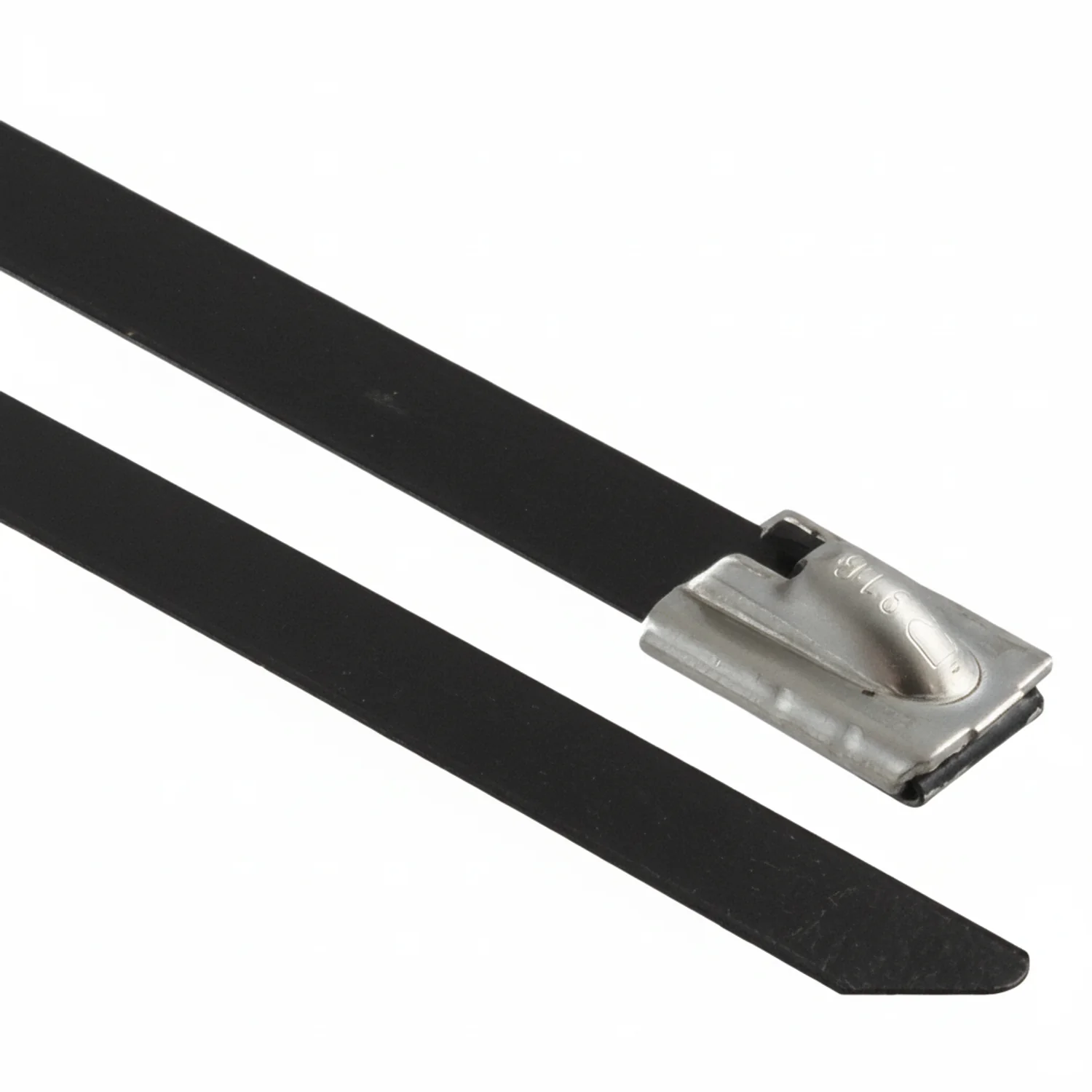 Panduit 14" 250lb Fully Coated Yellow Polyester 316 Pan-Steel Stainless Steel Cable Ties / Zip Ties 50/bag Part #MLTFC4H-LP316YL - Image 3