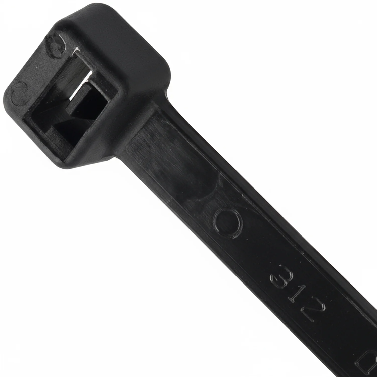 Panduit 14.5" 50lb Black Weather Resistant Pan-Ty® Polypropylene Cable Ties / Zip Ties 250/bag Part #PLT4H-TL100 - Image 2