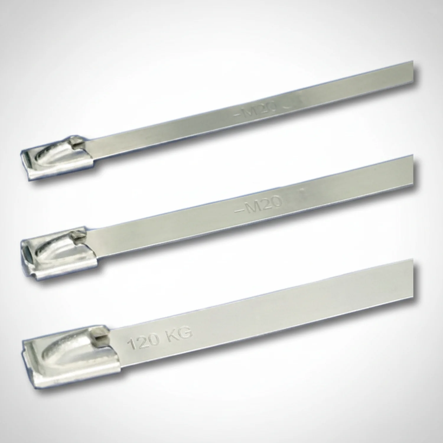 Panduit 14" 50lb Pan-Alum® Aluminum Cable Ties / Zip Ties 50/bag Part #MLT4H-LPAL - Image 2