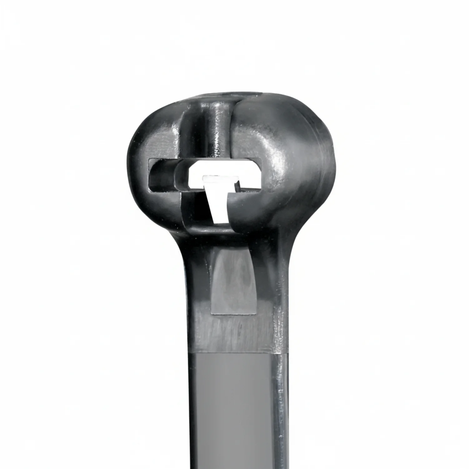 Panduit 18" 120lb Black UV Weather Resistant Dome-Top Barb Ty Cable Ties / Zip Ties 50/bag, Part #BT5LH-L0