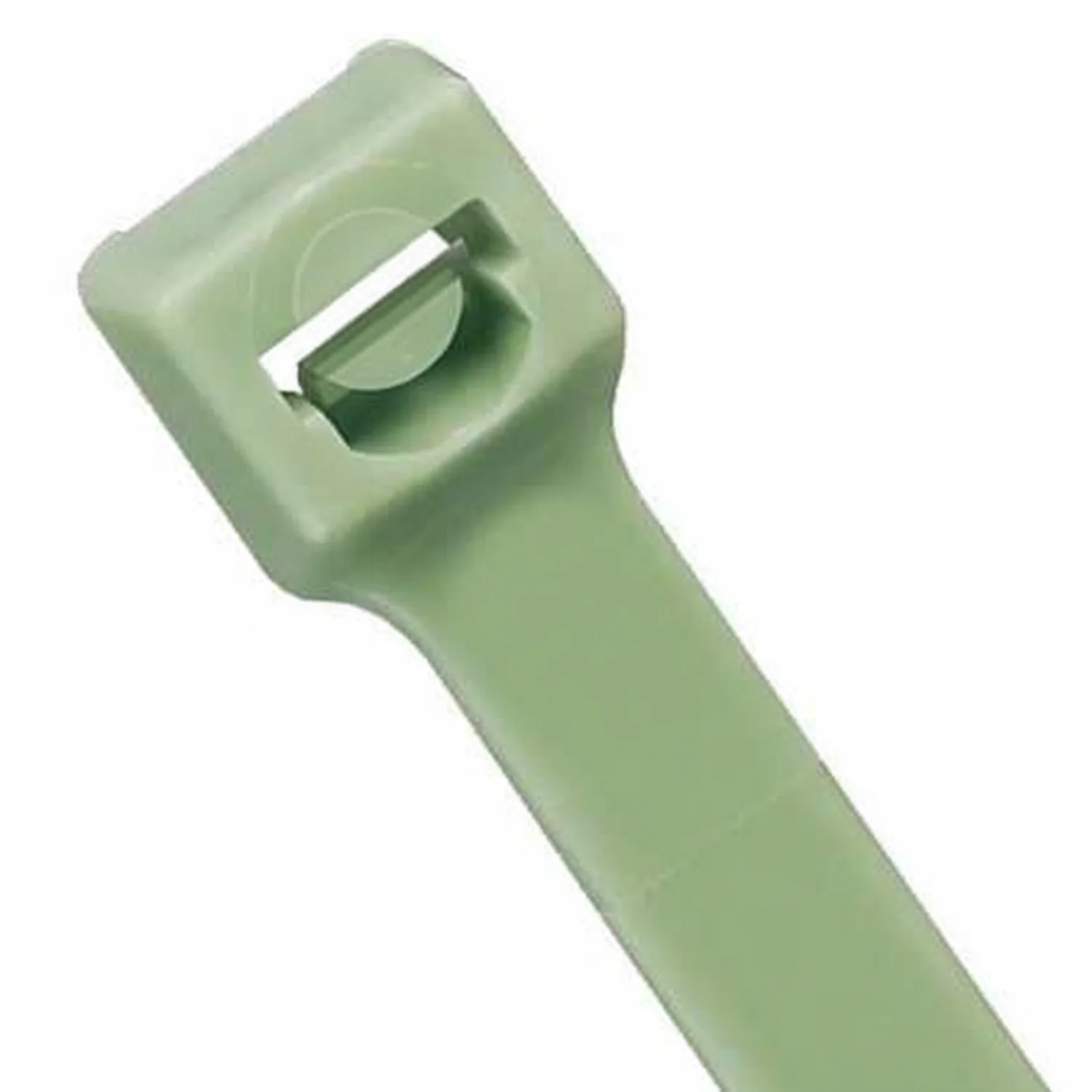 Panduit 3.9" 11lb Green Pan-Ty® Polypropylene Cable Ties / Zip Ties 1,000/bag Part #PLT1M-M109 - Image 3