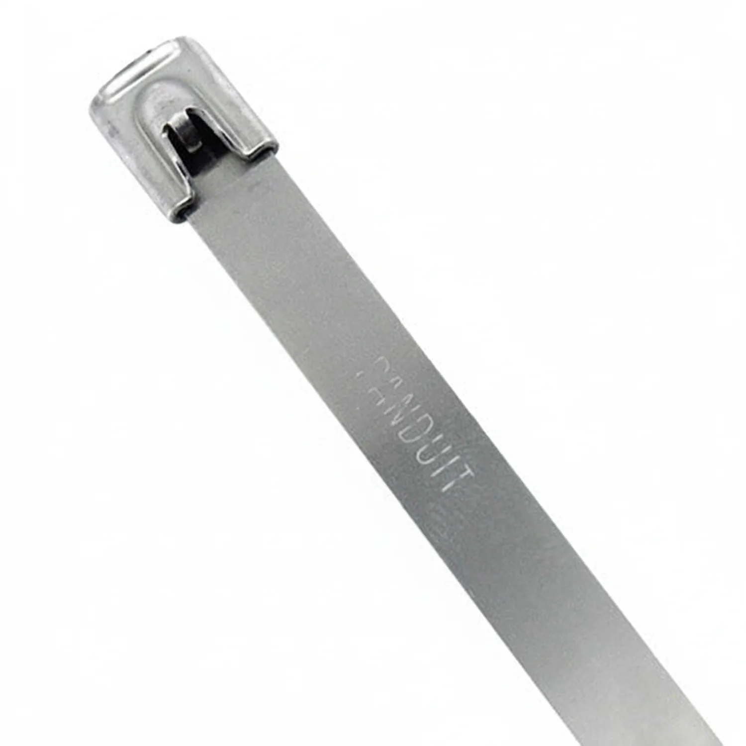 Panduit 5" 200lb Pan-Steel 304 Stainless Steel Cable Ties / Zip Ties 100/bag Part #MLT1S-CP