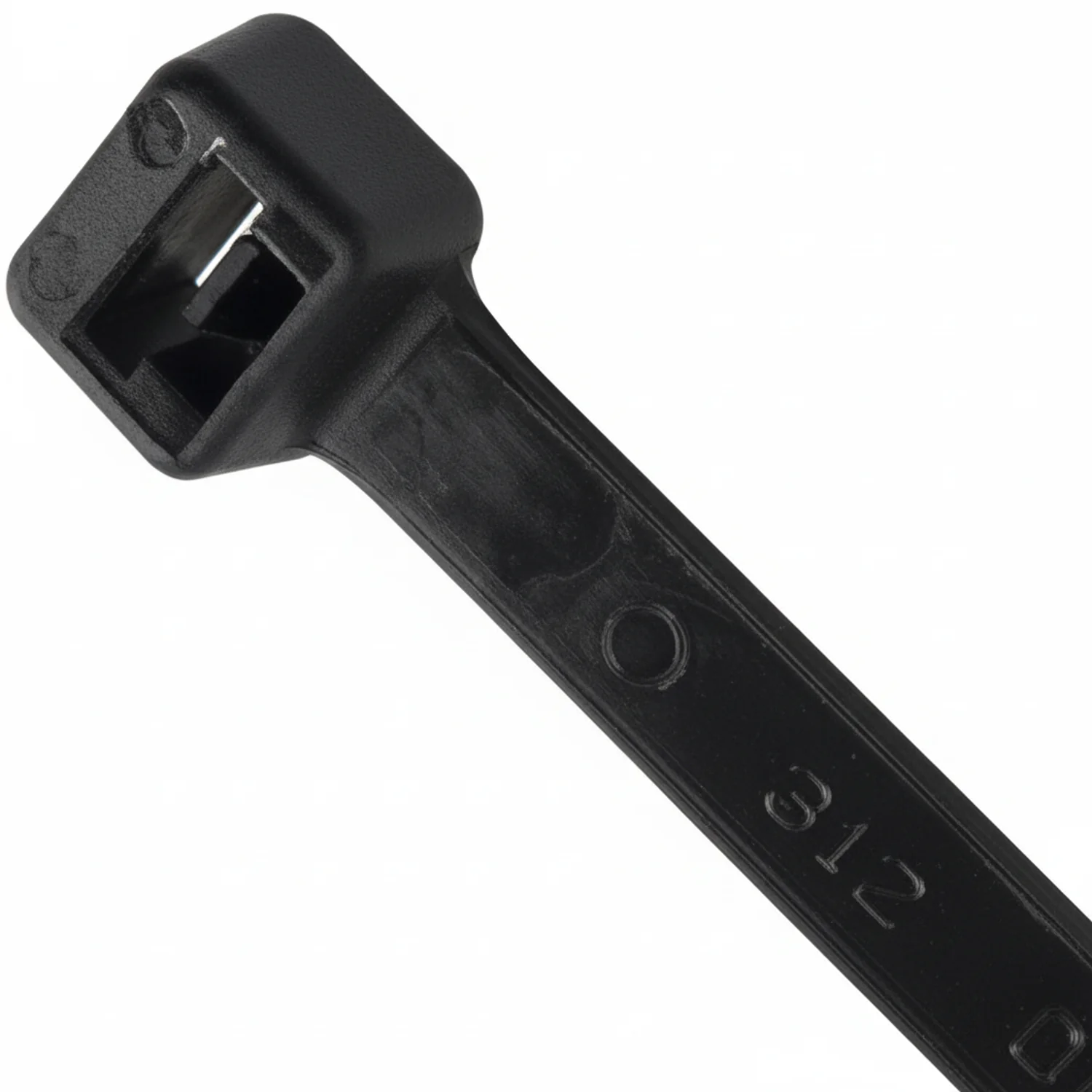 Panduit 5.6" 18lb Black Weather Resistant Pan-Ty® Polypropylene Cable Ties / Zip Ties 1,000/bag Part #PLT1.5I-M100 - Image 3