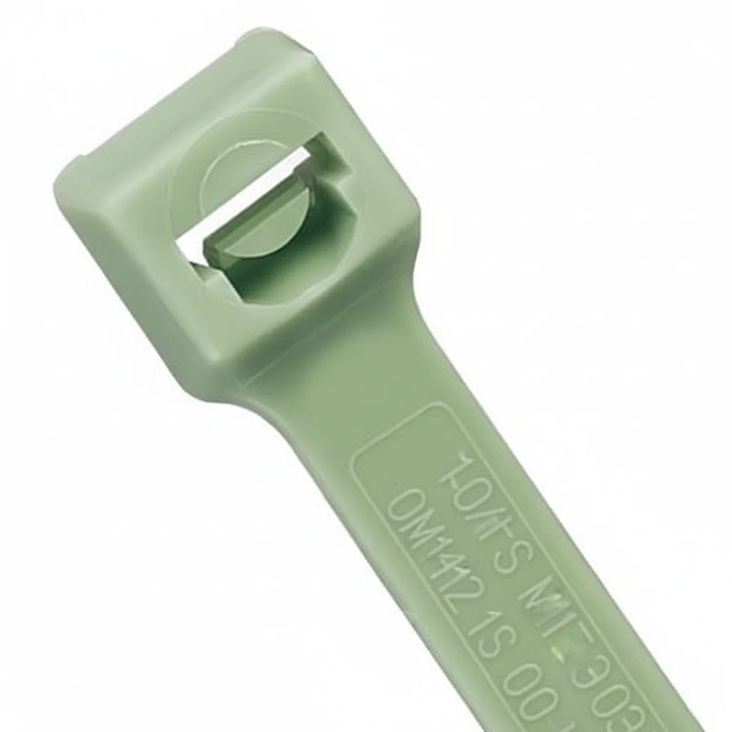 Panduit 7.4" 30lb Natural Green Pan-Ty® Polypropylene Cable Ties / Zip Ties 1,000/bag Part #PLT2S-M109 - Image 3