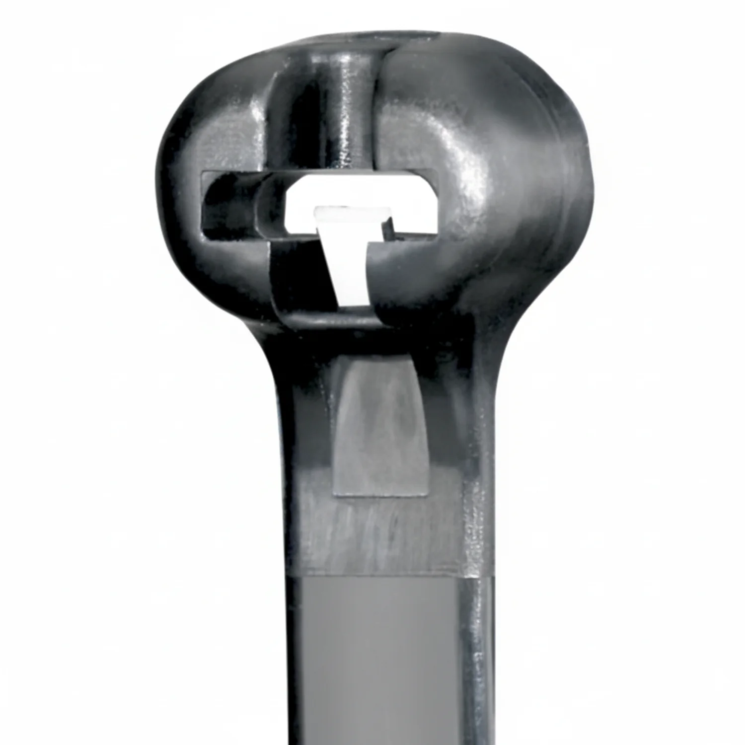Panduit 8" 40lb UV Black Weather Resistant Dome-Top Barb Ty Cable Ties / Zip Ties 100/bag Part #BT2I-C0