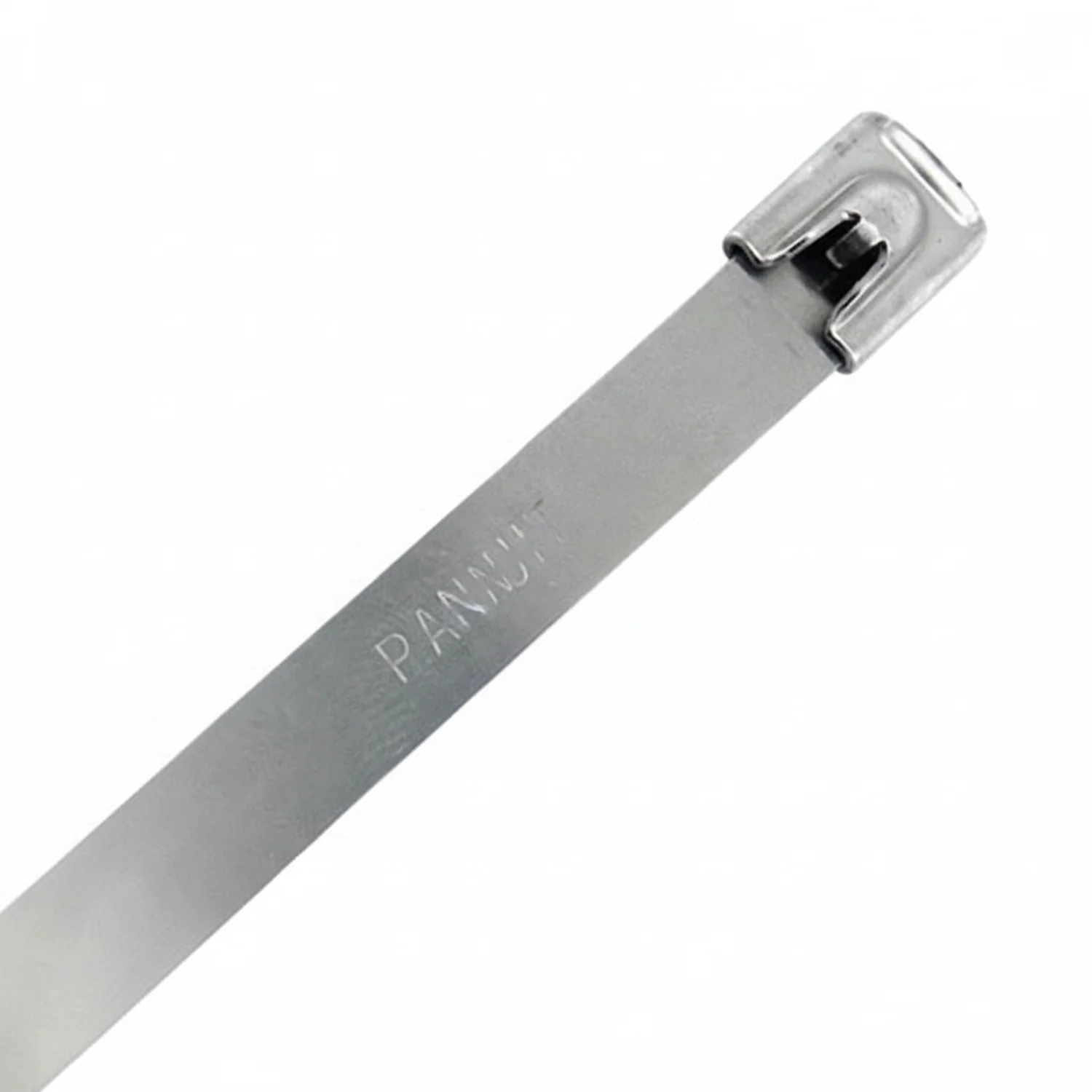 Panduit 8" 450lb Pan-Steel 304 Stainless Steel Cable Ties / Zip Ties 50/bag Part #MLT2H-LP