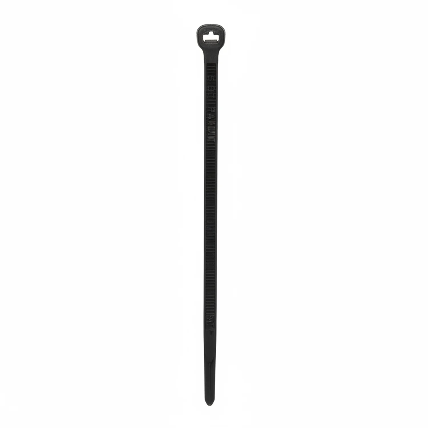 Panduit 6” 18lb. Black Heat Stabilized Dome-Top Barb Ty Cable Ties / Zip Ties 1000/bag Part # BT1.5M-M30