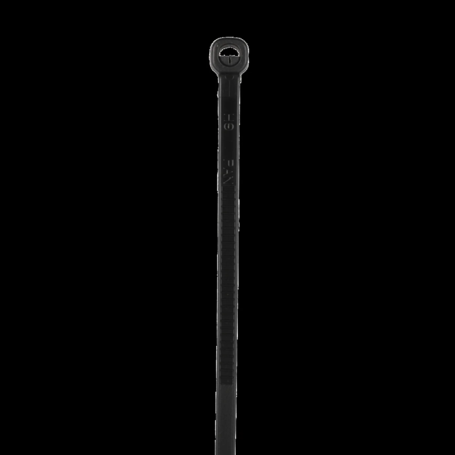 Panduit 8” 50lb. Black Heat Stabilized Dome-Top Barb Ty Cable Ties / Zip Ties 1000/bag Part # BT2S-M30 - Image 3