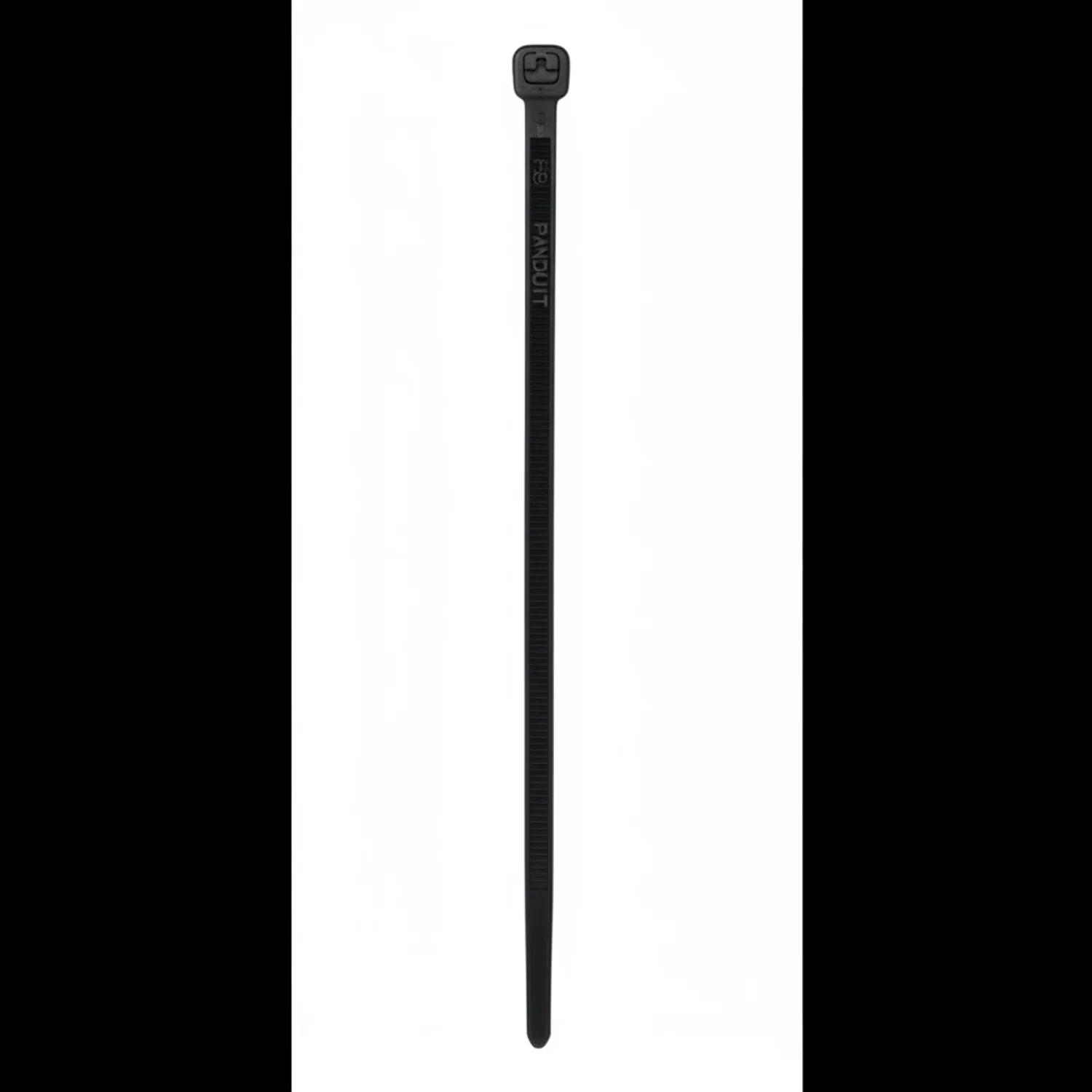 Panduit 8” 50lb. Black Heat Stabilized Dome-Top Barb Ty Cable Ties / Zip Ties 1000/bag Part # BT2S-M30 - Image 4