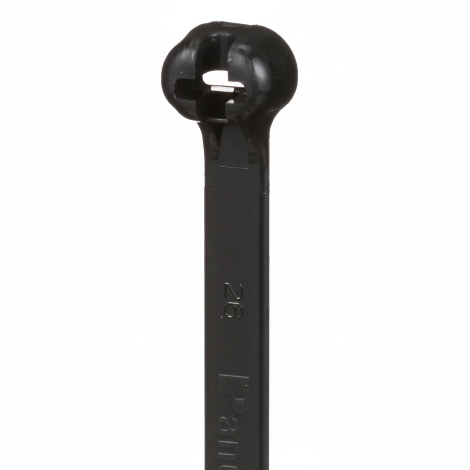 Panduit 11” 120lb. UV Black Weather Resistant Dome-Top Barb Ty Cable Ties / Zip Ties 50/bag Part # BT3LH-L0
