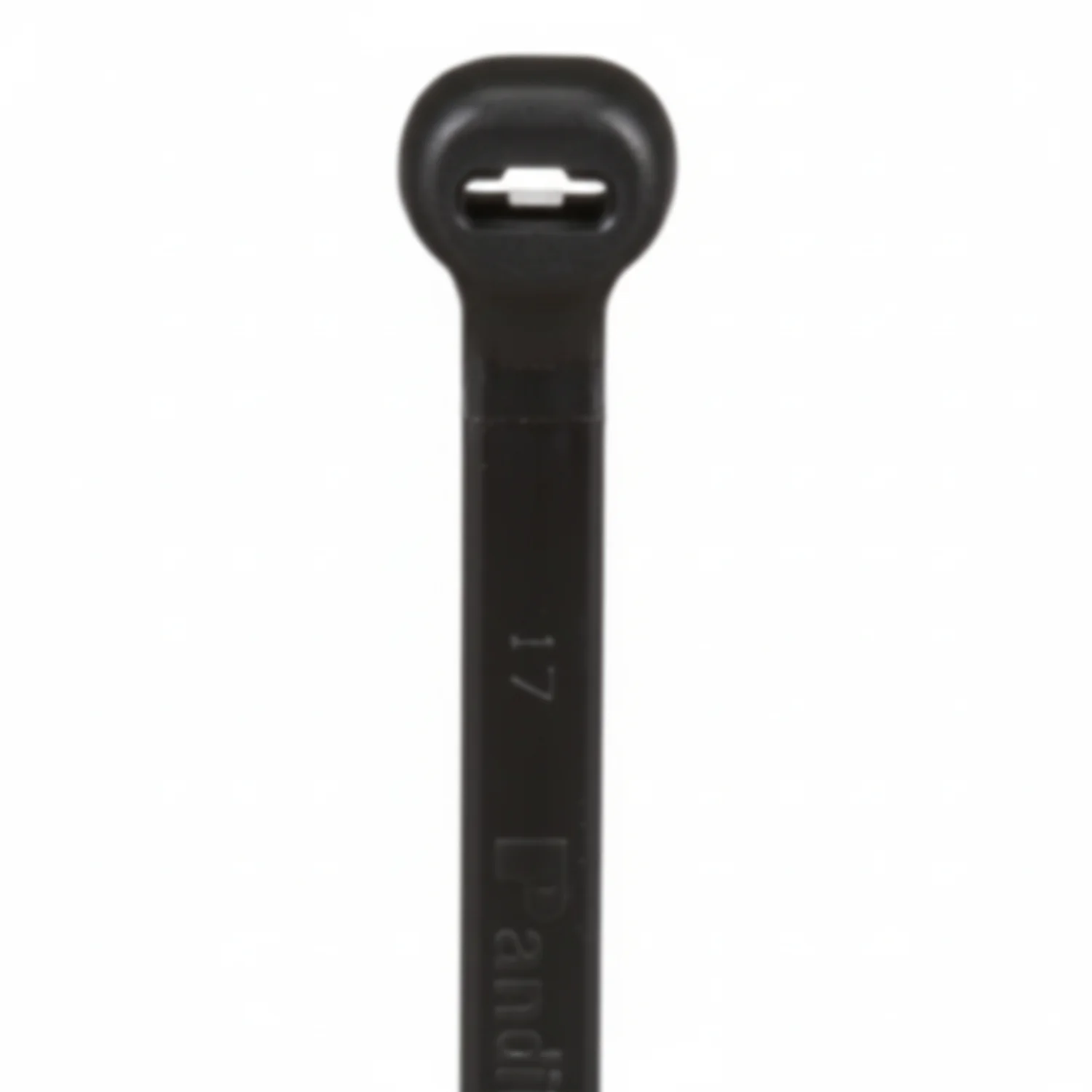 Panduit 11” 120lb. Black UV Weather Resistant Dome-Top Barb Ty Cable Ties / Zip Ties 250/bag Part # BT3LH-TL0 - Image 4