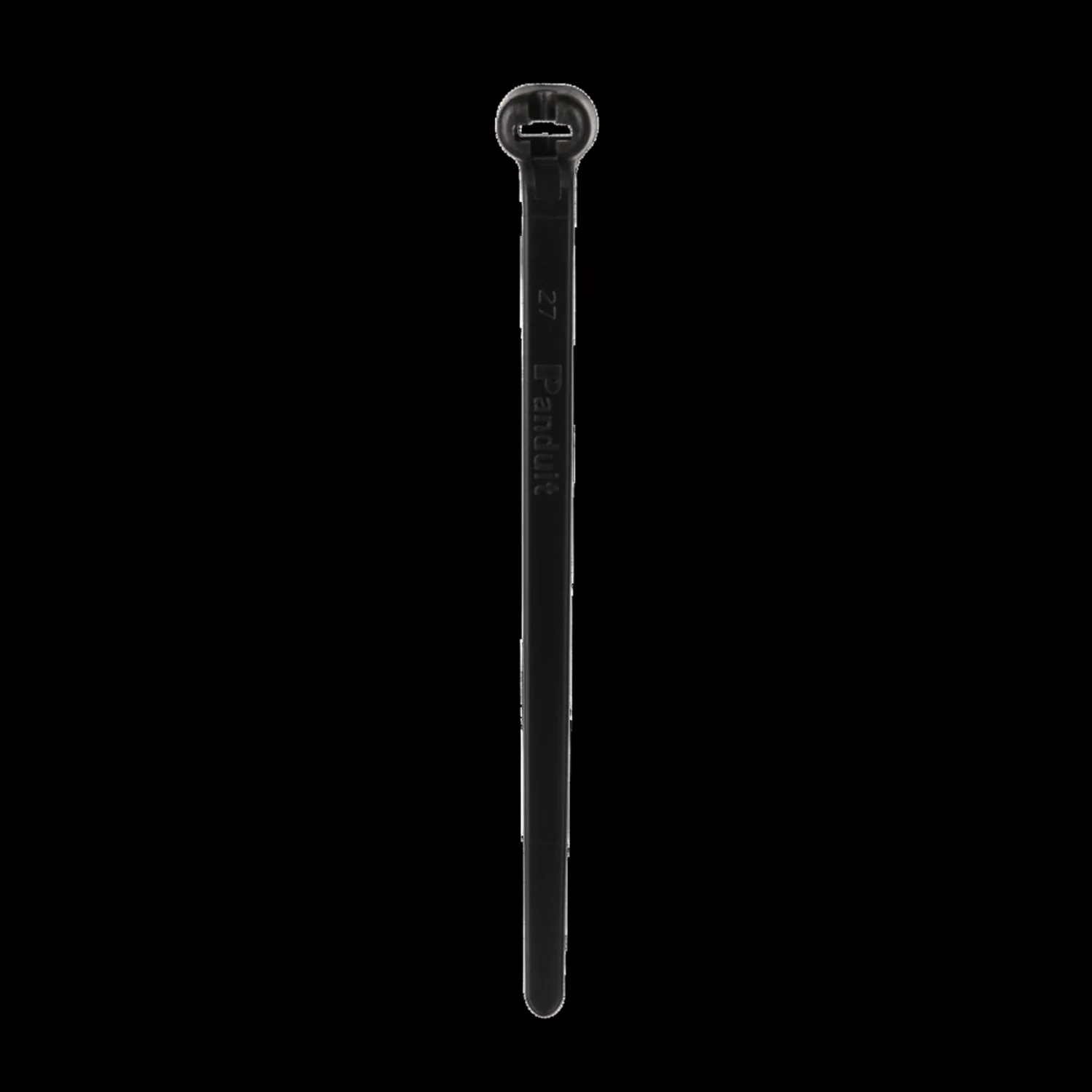 Panduit 27” 120lb. Black UV Weather Resistant Dome-Top Barb Ty Cable Ties / Zip Ties 100/bag Part # BT8LH-C0