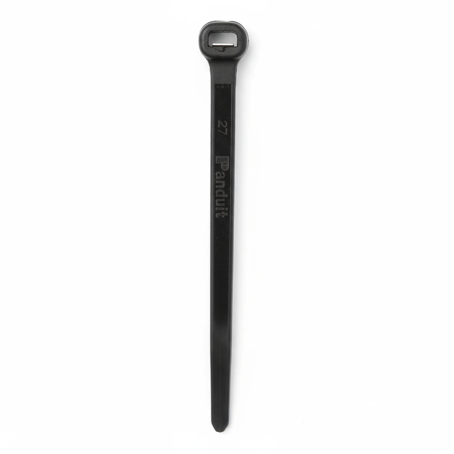 Panduit 30” 120lb. Black UV Weather Resistant Dome-Top Barb Ty Cable Ties / Zip Ties 100/bag Part # BT9LH-C0 - Image 3