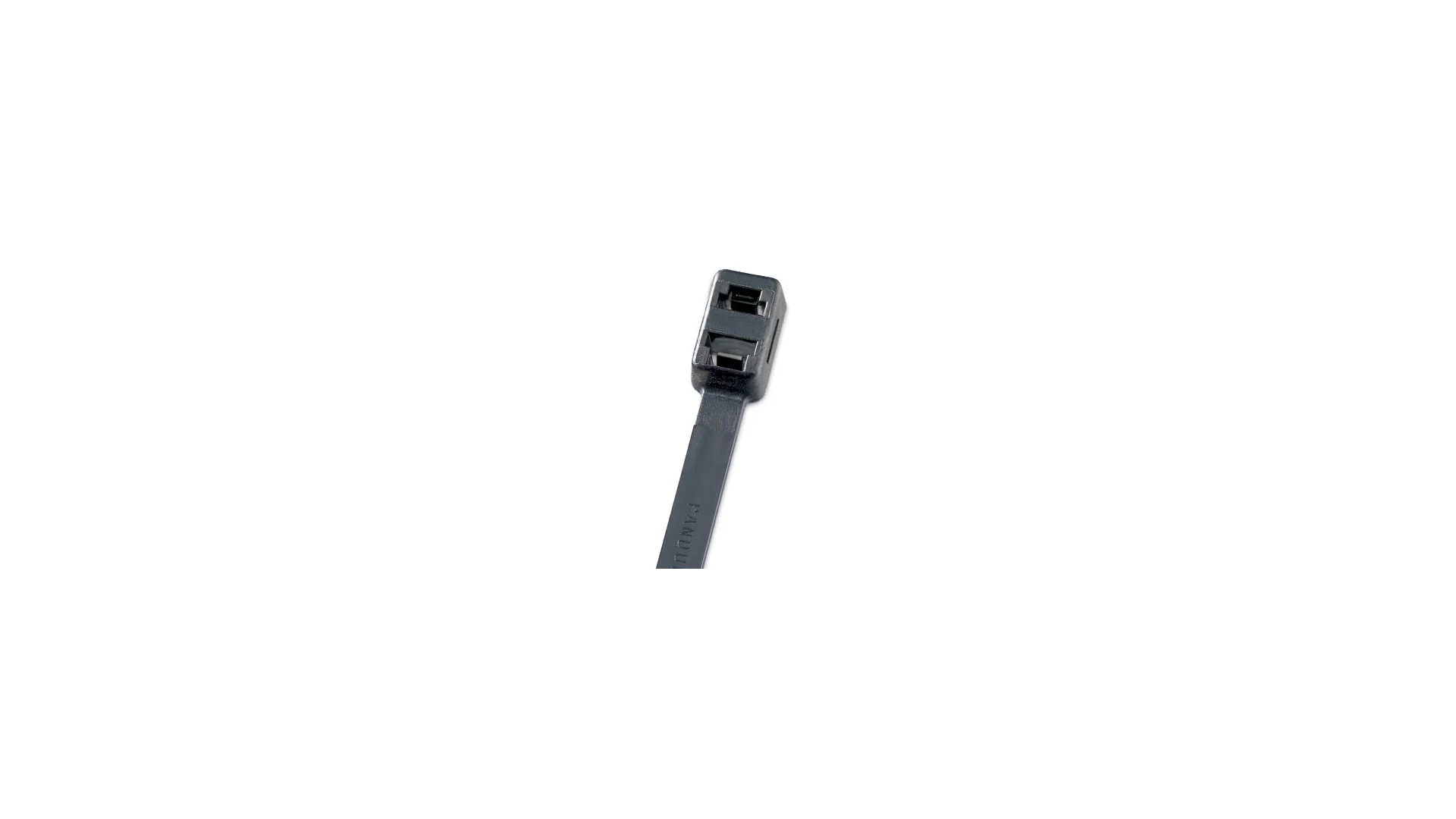 Panduit PLB2S-C0 7.6" Black Nylon Cable Tie 50lb Weather-Resistant - Image 6