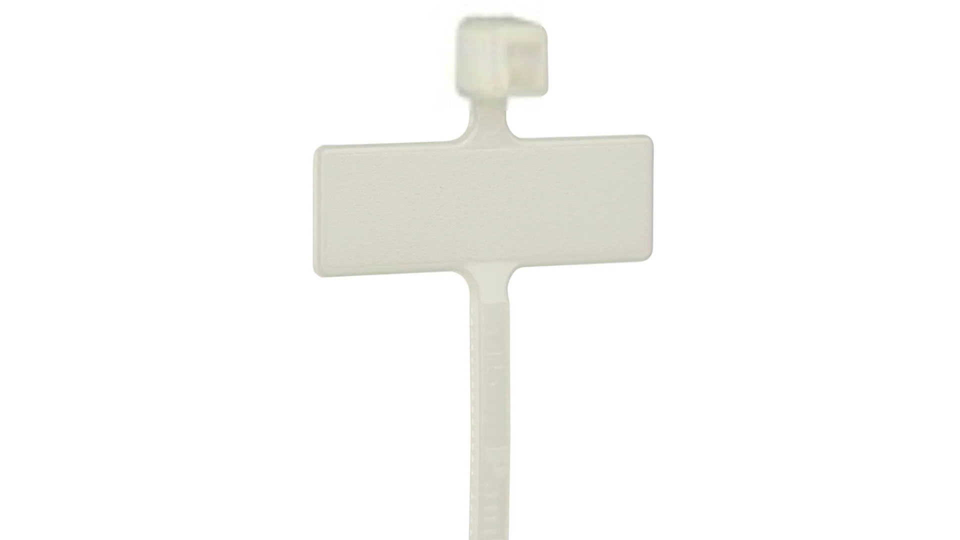 Panduit PLM2M-M 8" Natural Write-On Marker Cable Tie 18 lb 1000/Bag - Image 2