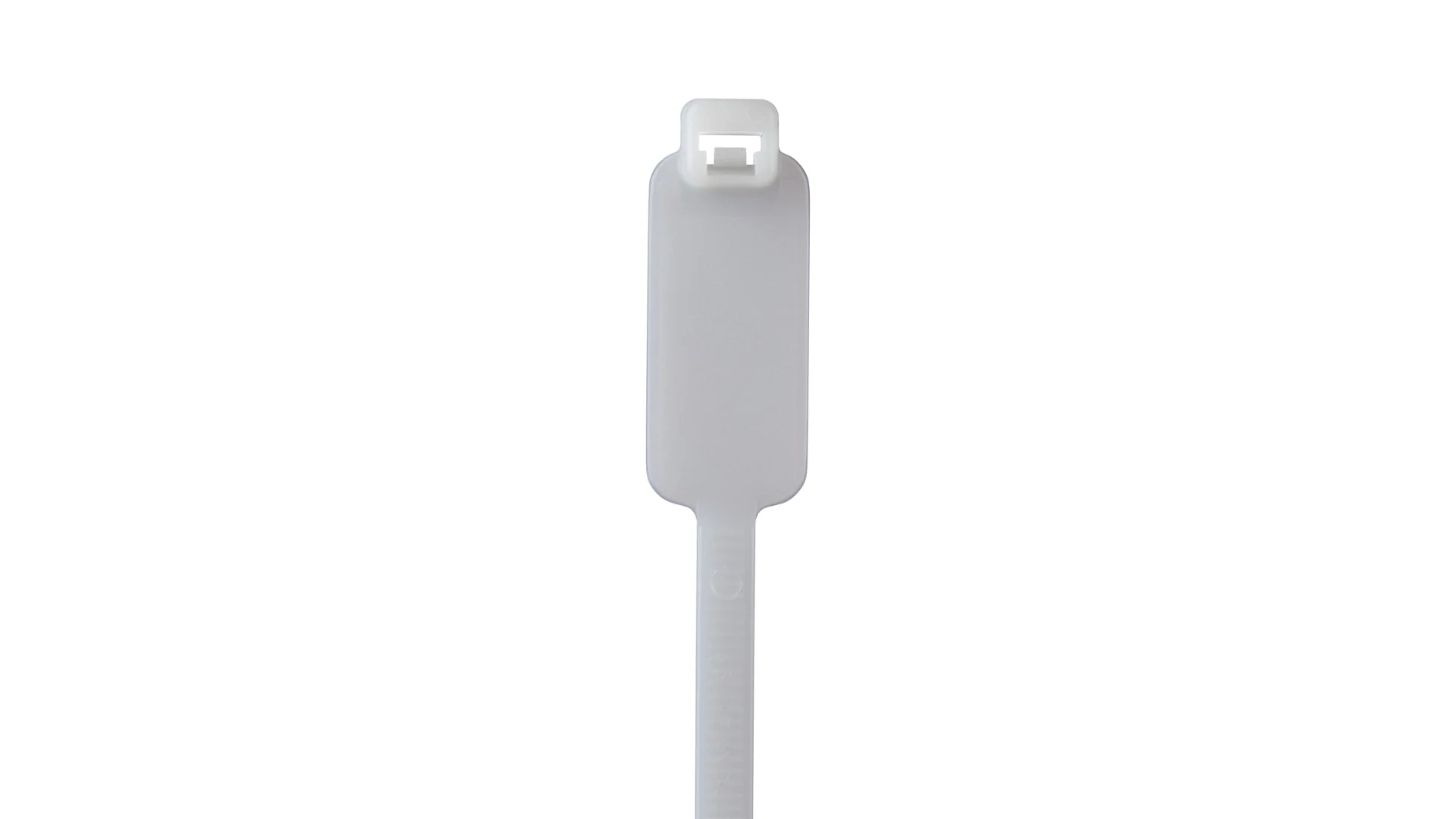 Panduit PLM2S-C 7.4" Natural Marker Cable Tie 50 lb 100/Bag