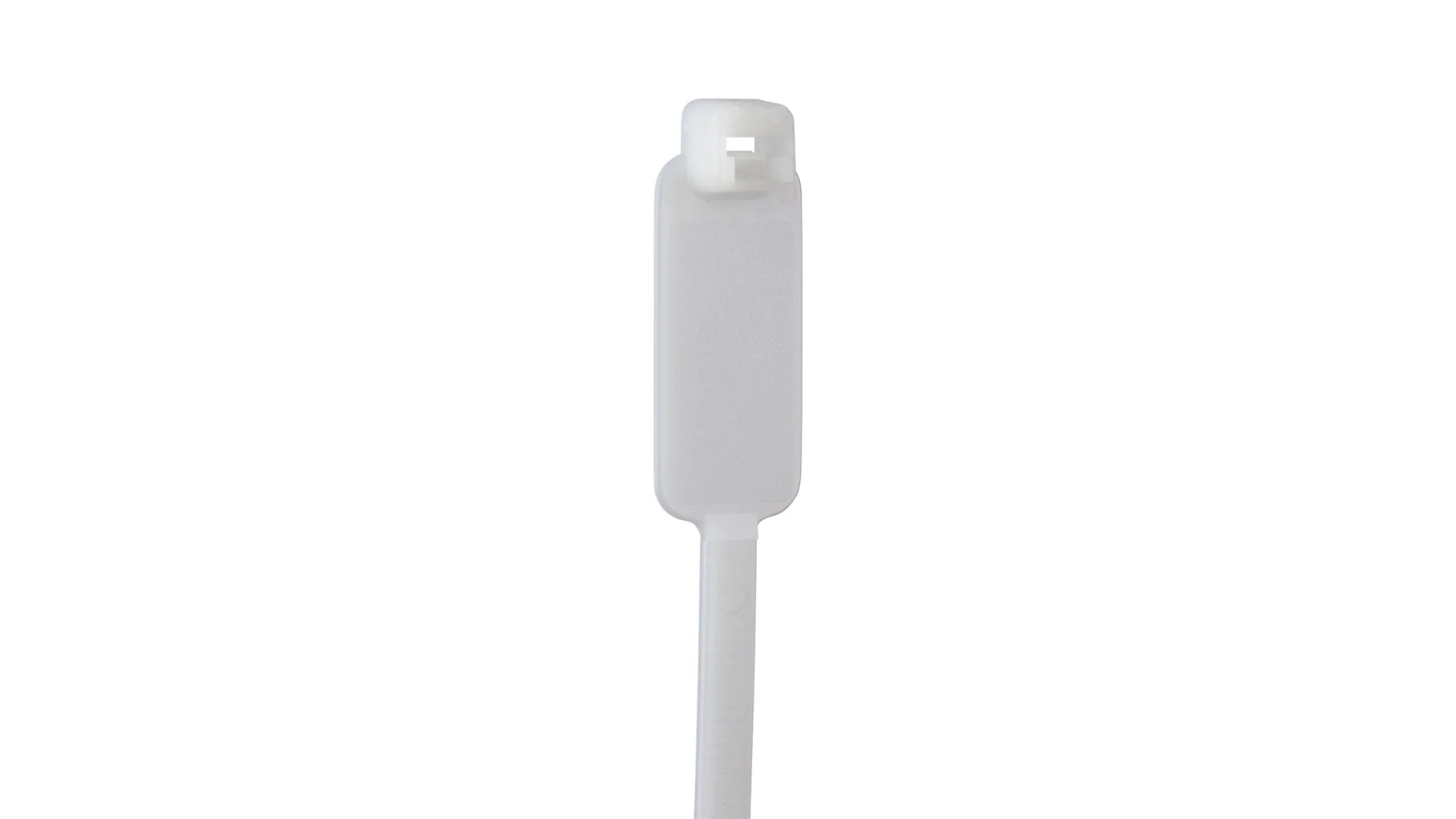 Panduit PLM2S-C 7.4" Natural Marker Cable Tie 50 lb 100/Bag - Image 4