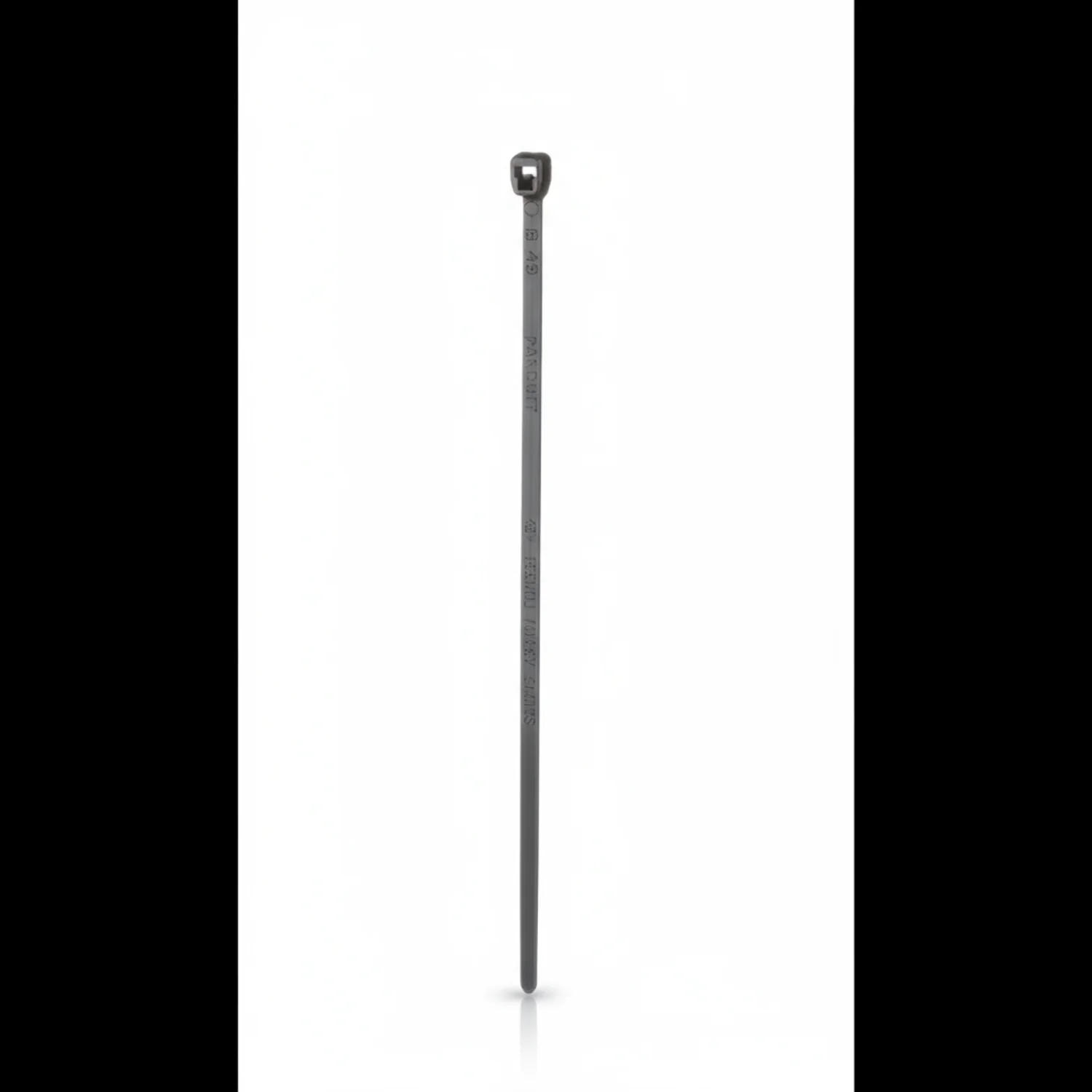 Panduit 3" 8lb. Black UV Weather Resistant Pan-Ty® Locking Cable Ties / Zip Ties 1000/bag Part # PLT.6SM-M0 - Image 5
