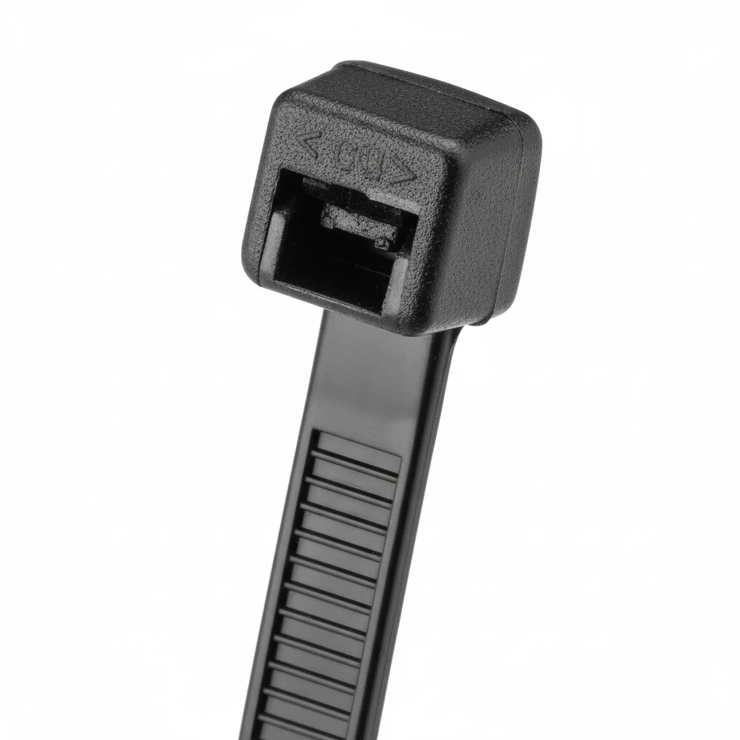 Panduit 6" 18lb. Black UV Weather Resistant Pan-Ty® Locking Cable Ties / Zip Ties 100/bag Part # PLT1.5M-C0 - Image 2