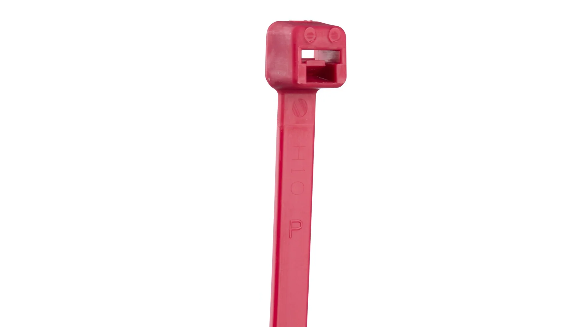 Panduit PLT1M-C2 Pan-Ty® Locking Cable Tie, Red, 3.9" Length, 18 lb Tensile Strength, 100/Bag - Image 4