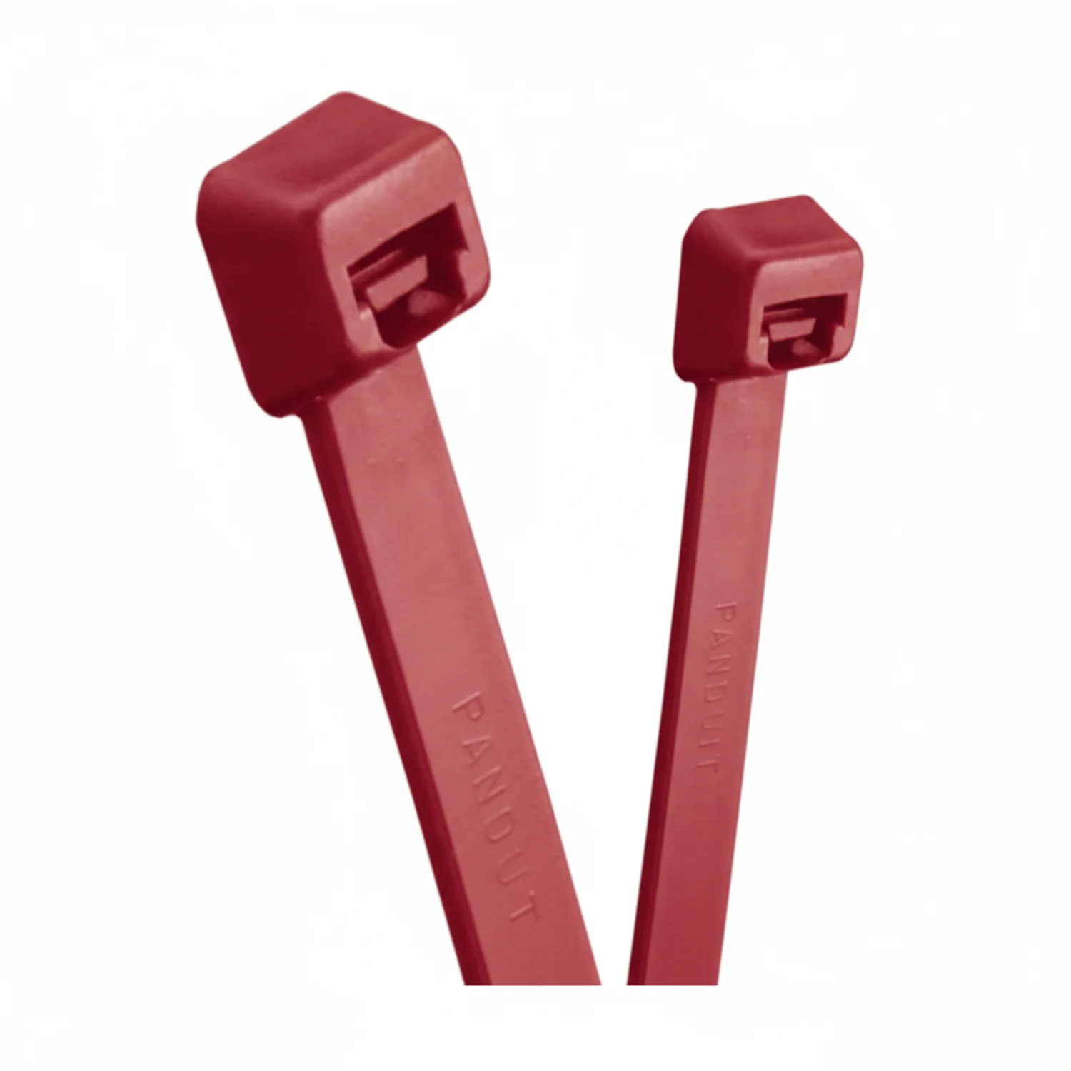 Panduit 4" 18lb. Maroon Halar Pan-Ty® Locking Cable Ties / Zip Ties 100/bag Part # PLT1M-C702Y