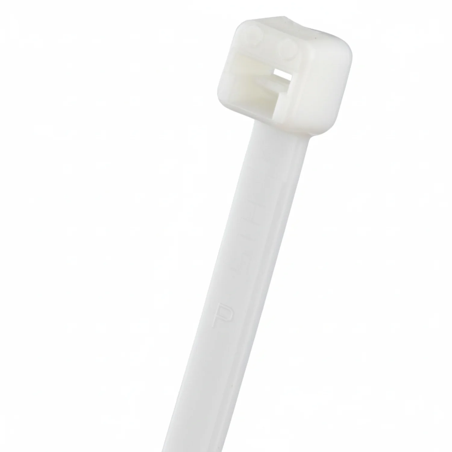 Panduit 4" 18lb. White Pan-Ty® Locking Cable Ties / Zip Ties 1000/bag Part # PLT1M-M10
