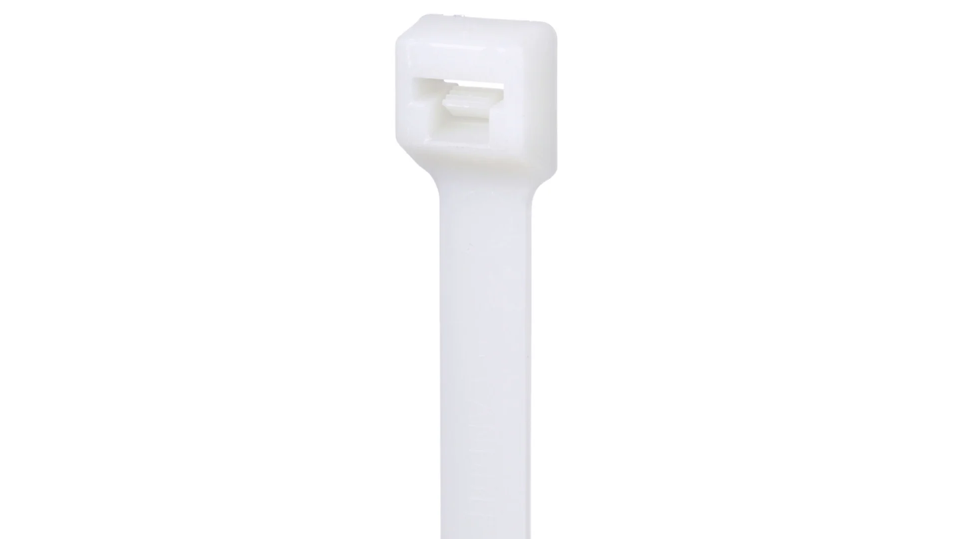 Panduit PLT2.5I-M Pan-Ty® Locking Cable Tie, Natural, 9.7" Length, 40 lb Tensile Strength, 1000/Bag