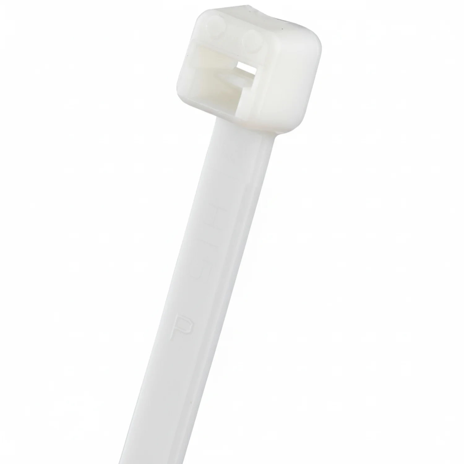 Panduit 8" 18lb. White Pan-Ty® Locking Cable Ties / Zip Ties 1000/bag Part # PLT2M-M10