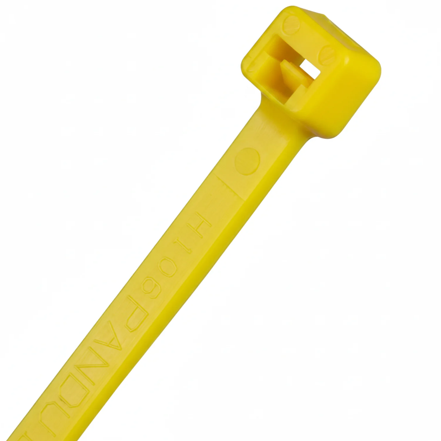 Panduit 8" 18lb. Yellow Pan-Ty® Locking Cable Ties / Zip Ties 1000/bag Part # PLT2M-M4Y