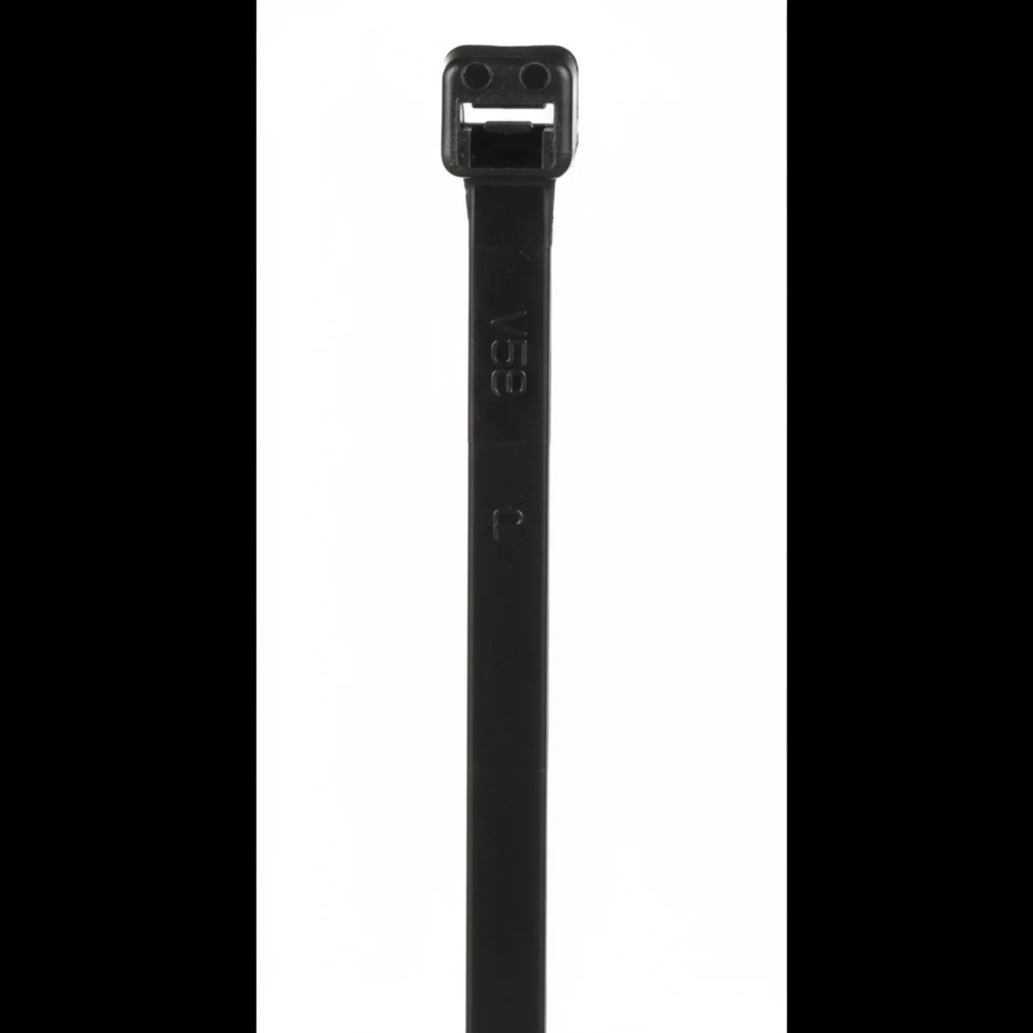 Panduit 7" 50lb. Black UV Nylon 12 Pan-Ty® Locking Cable Ties / Zip Ties 1000/bag Part # PLT2S-M120
