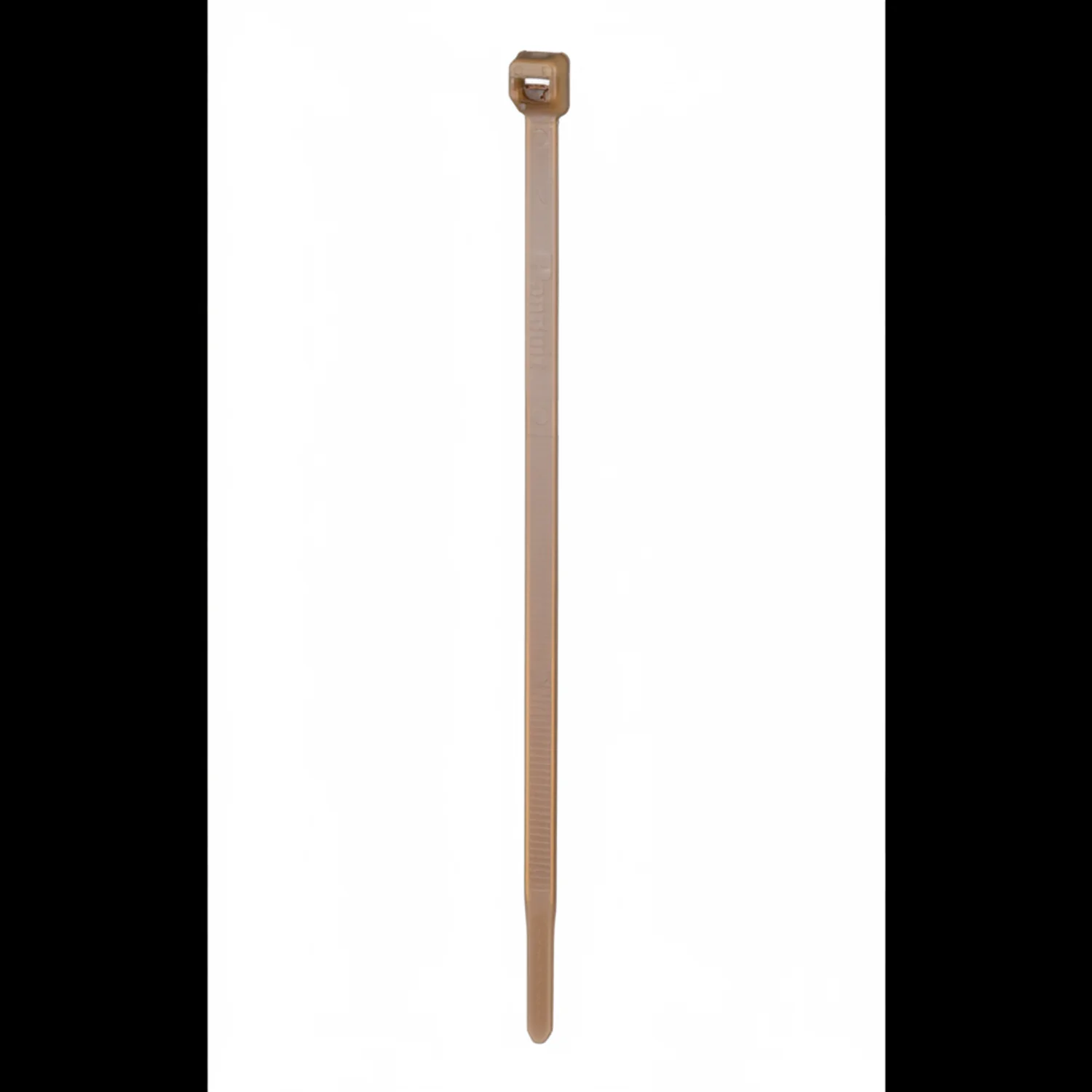 Panduit PLT2S-M71 Pan-Ty® locking cable tie, standard cross section, 7.4 (188mm) length, PEEK, translucent brown, 1000 pc.