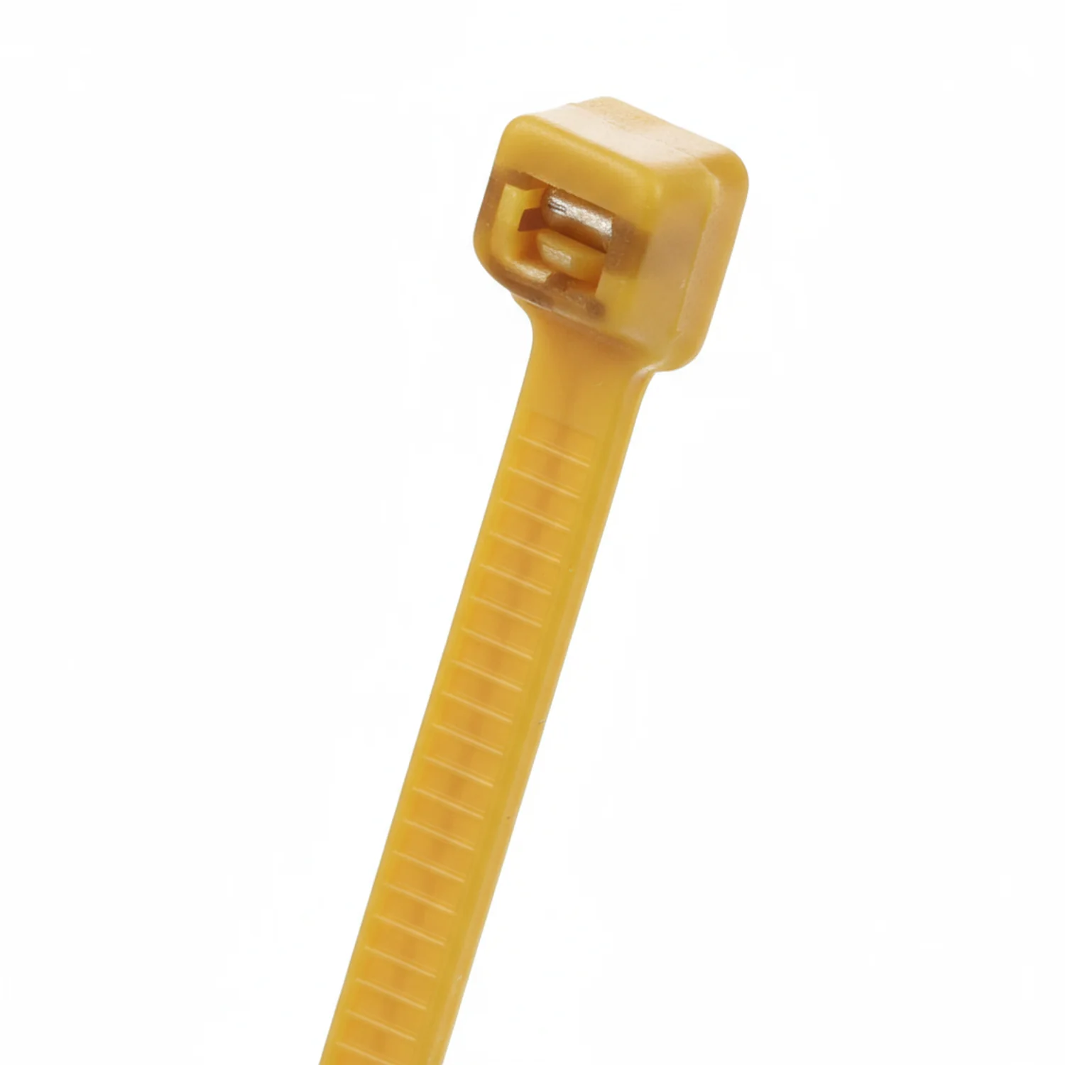 Panduit PLT2S-M71 Pan-Ty® locking cable tie, standard cross section, 7.4 (188mm) length, PEEK, translucent brown, 1000 pc. - Image 2