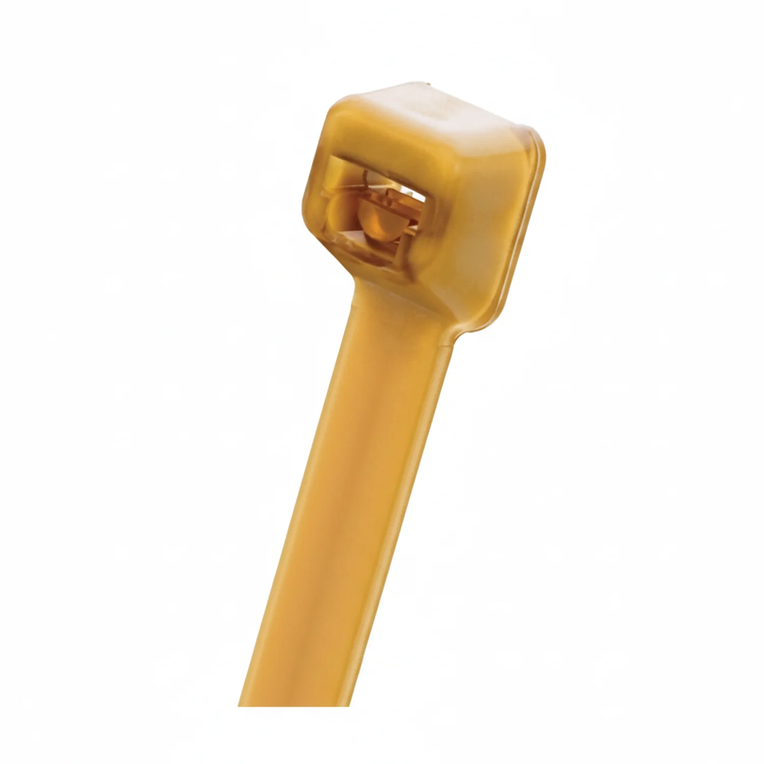 Panduit PLT2S-M71 Pan-Ty® locking cable tie, standard cross section, 7.4 (188mm) length, PEEK, translucent brown, 1000 pc. - Image 3