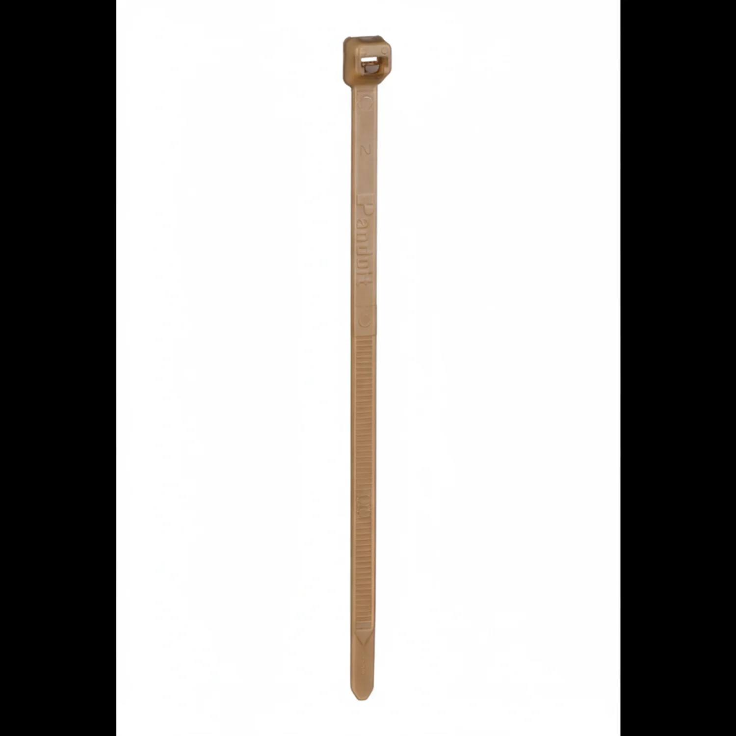 Panduit PLT2S-M71 Pan-Ty® locking cable tie, standard cross section, 7.4 (188mm) length, PEEK, translucent brown, 1000 pc. - Image 4