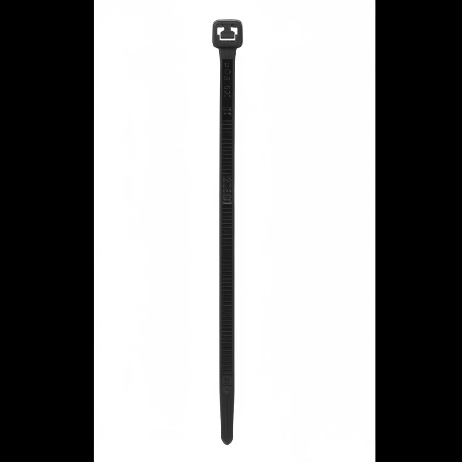 Panduit 12" 50lb. Black UV Heat Stabilized Pan-Ty® Locking Cable Ties / Zip Ties 100/bag Part # PLT3S-C30 - Image 3